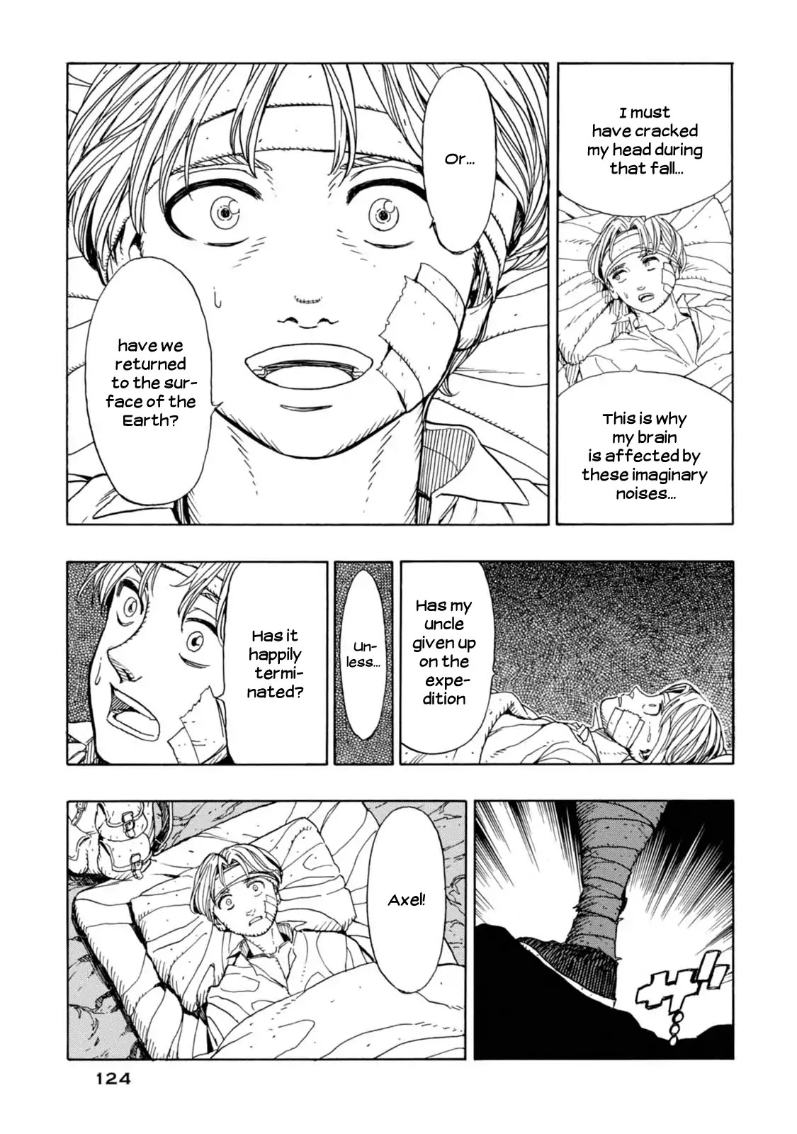 Journey to the Center of the Earth Chapter 10 page 5 - Chapter 10: Sea