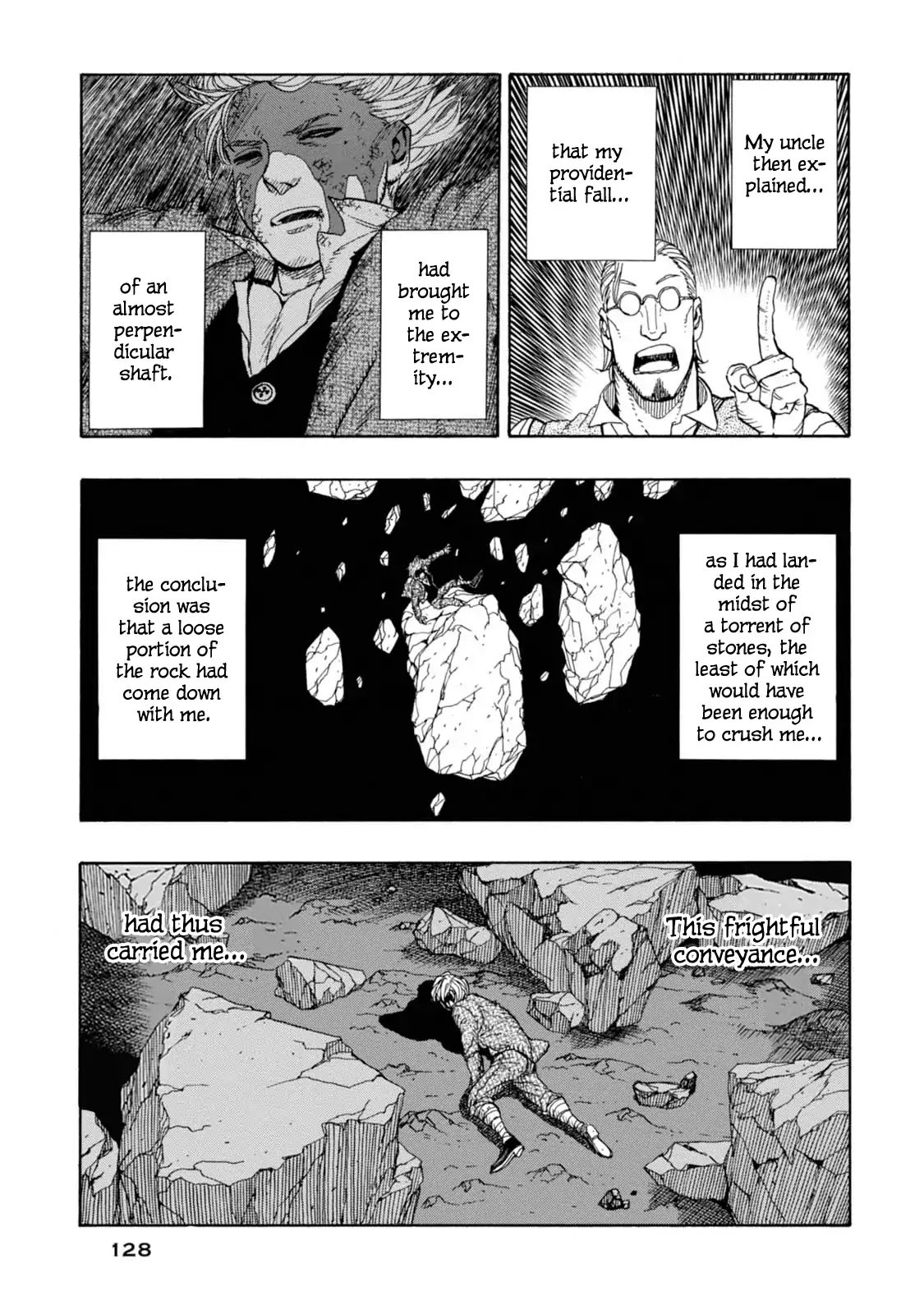 Journey to the Center of the Earth Chapter 10 page 9 - Chapter 10: Sea