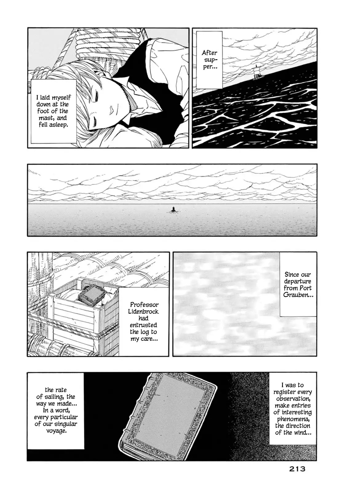 Journey to the Center of the Earth Chapter 12 page 19 - Chapter 12: Boarding