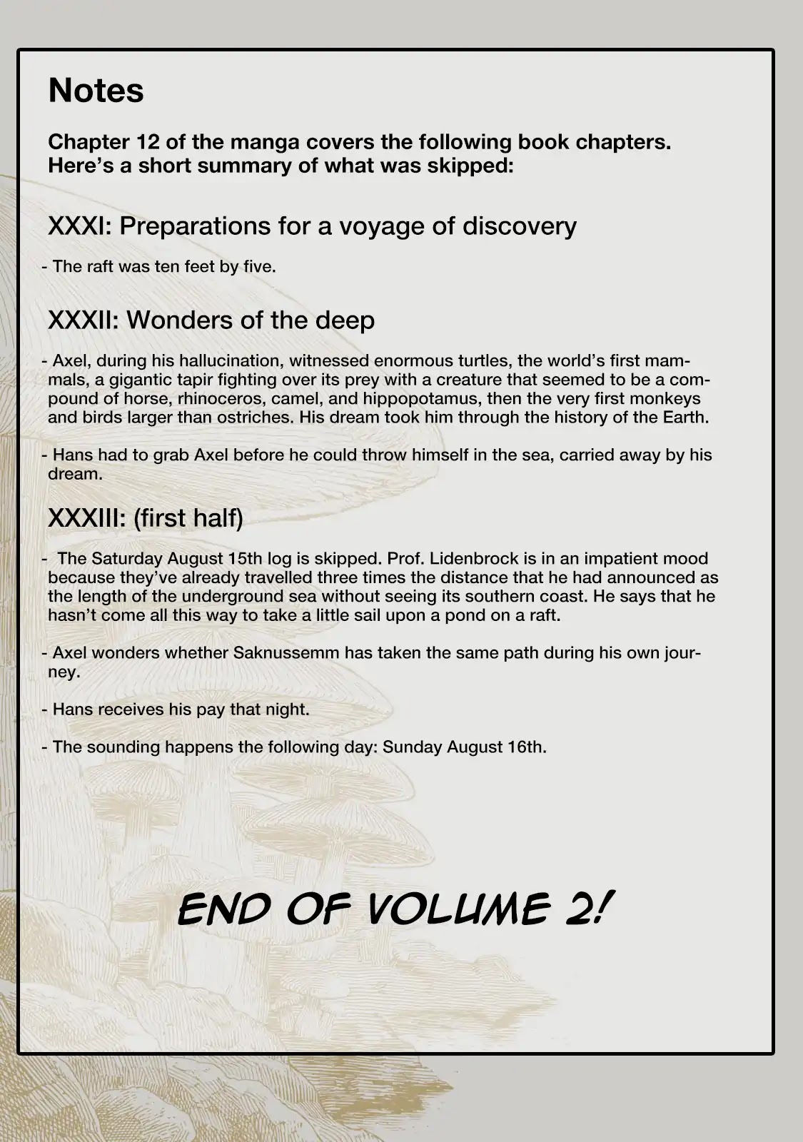 Journey to the Center of the Earth Chapter 12 page 36 - Chapter 12: Boarding