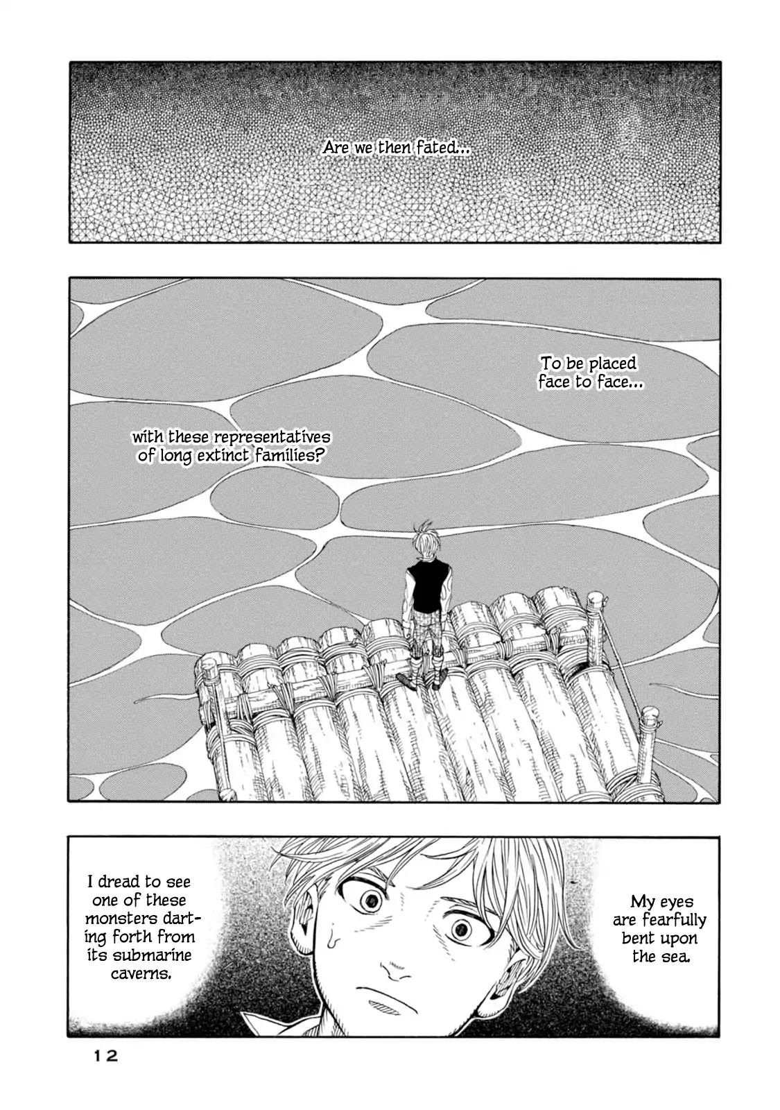 Journey to the Center of the Earth Chapter 13 page 10 - Chapter 13: Marine Monsters I