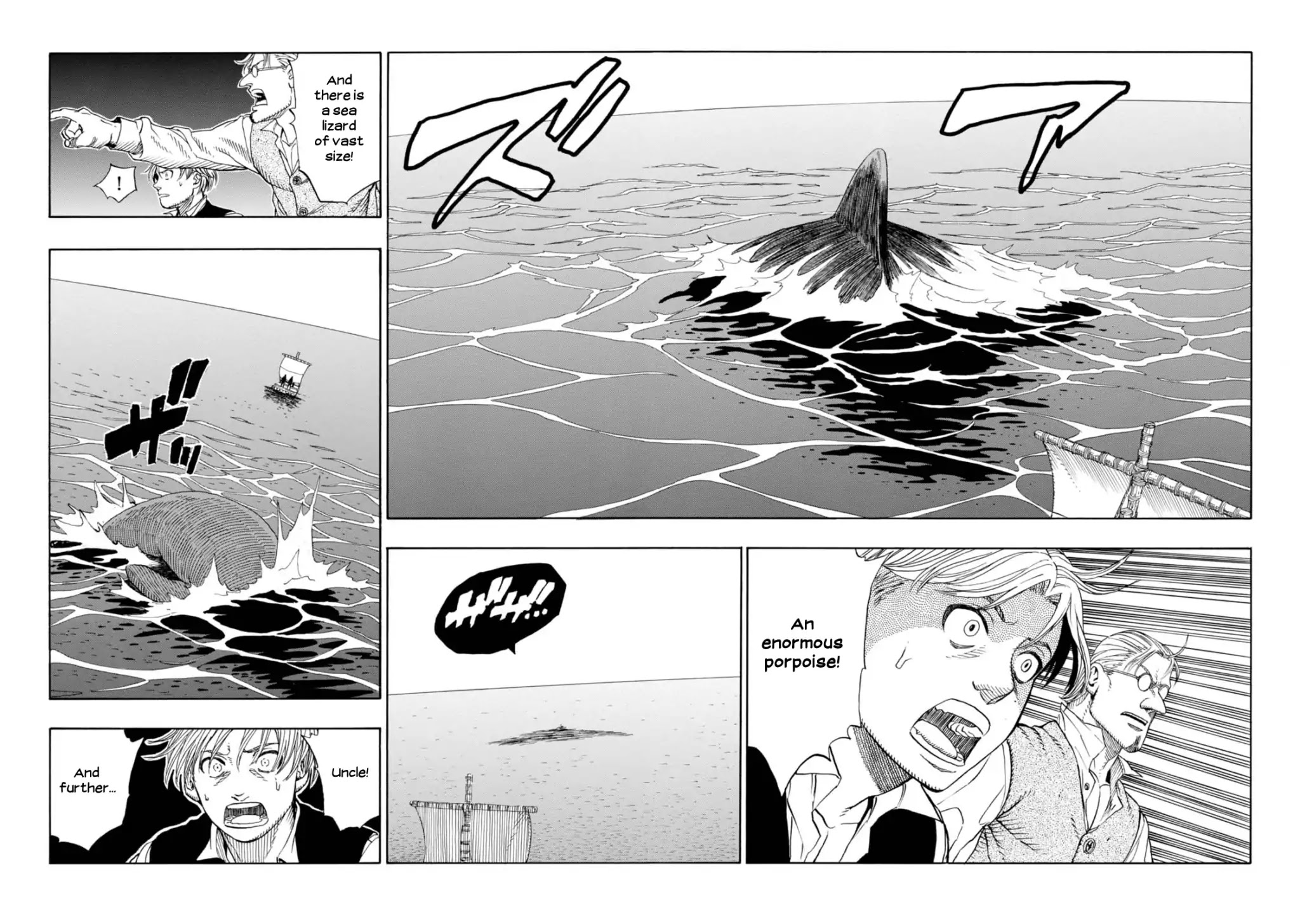 Journey to the Center of the Earth Chapter 13 page 14 - Chapter 13: Marine Monsters I