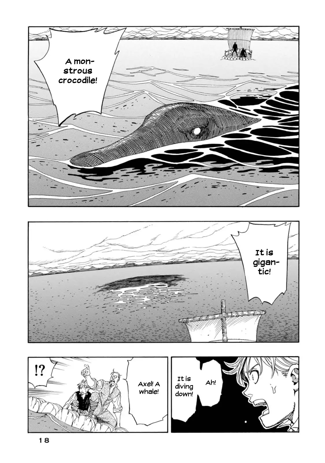 Journey to the Center of the Earth Chapter 13 page 15 - Chapter 13: Marine Monsters I