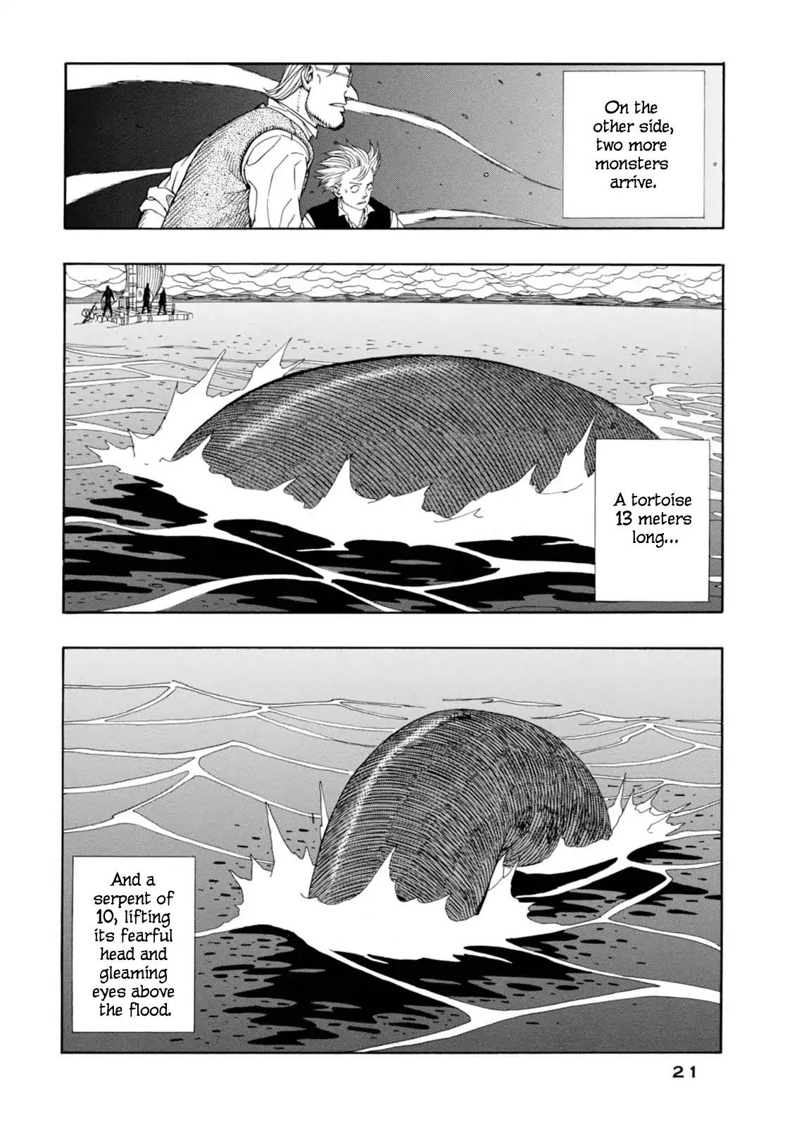 Journey to the Center of the Earth Chapter 13 page 18 - Chapter 13: Marine Monsters I