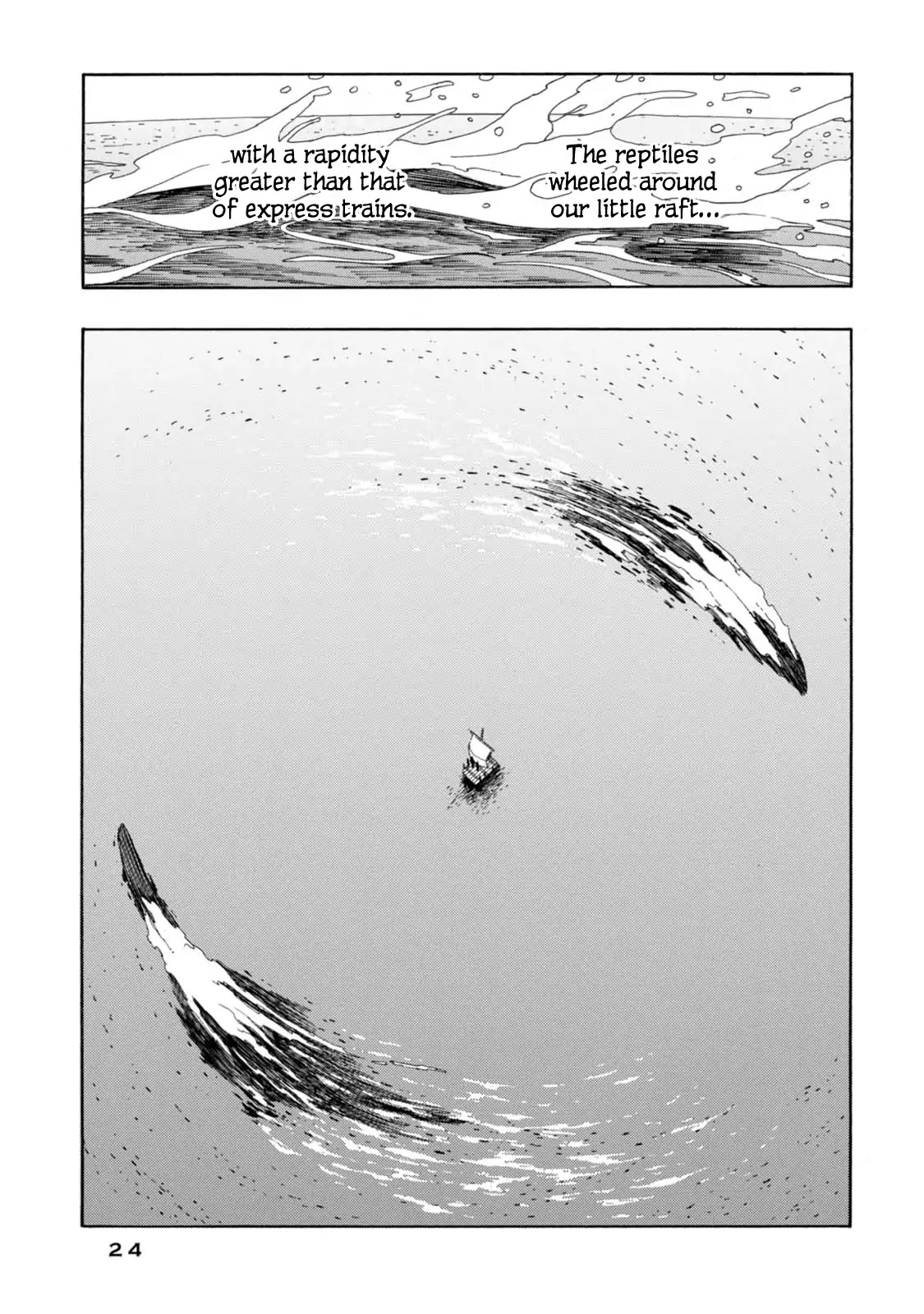 Journey to the Center of the Earth Chapter 13 page 21 - Chapter 13: Marine Monsters I