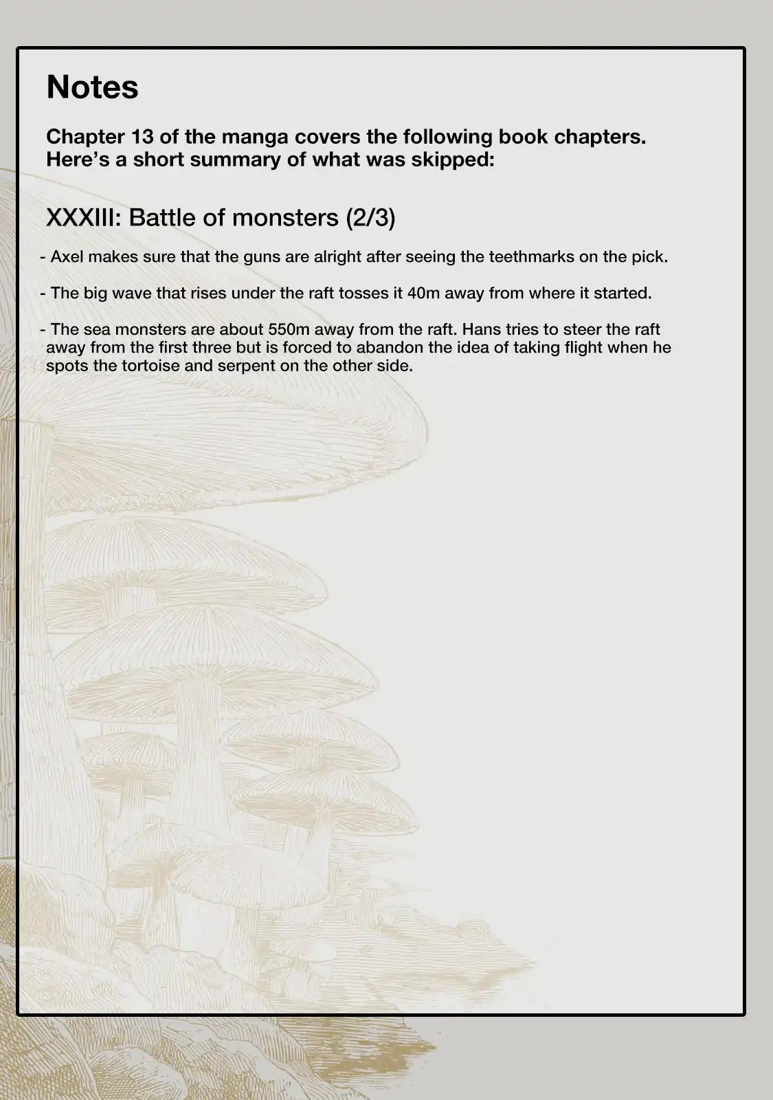 Journey to the Center of the Earth Chapter 13 page 25 - Chapter 13: Marine Monsters I