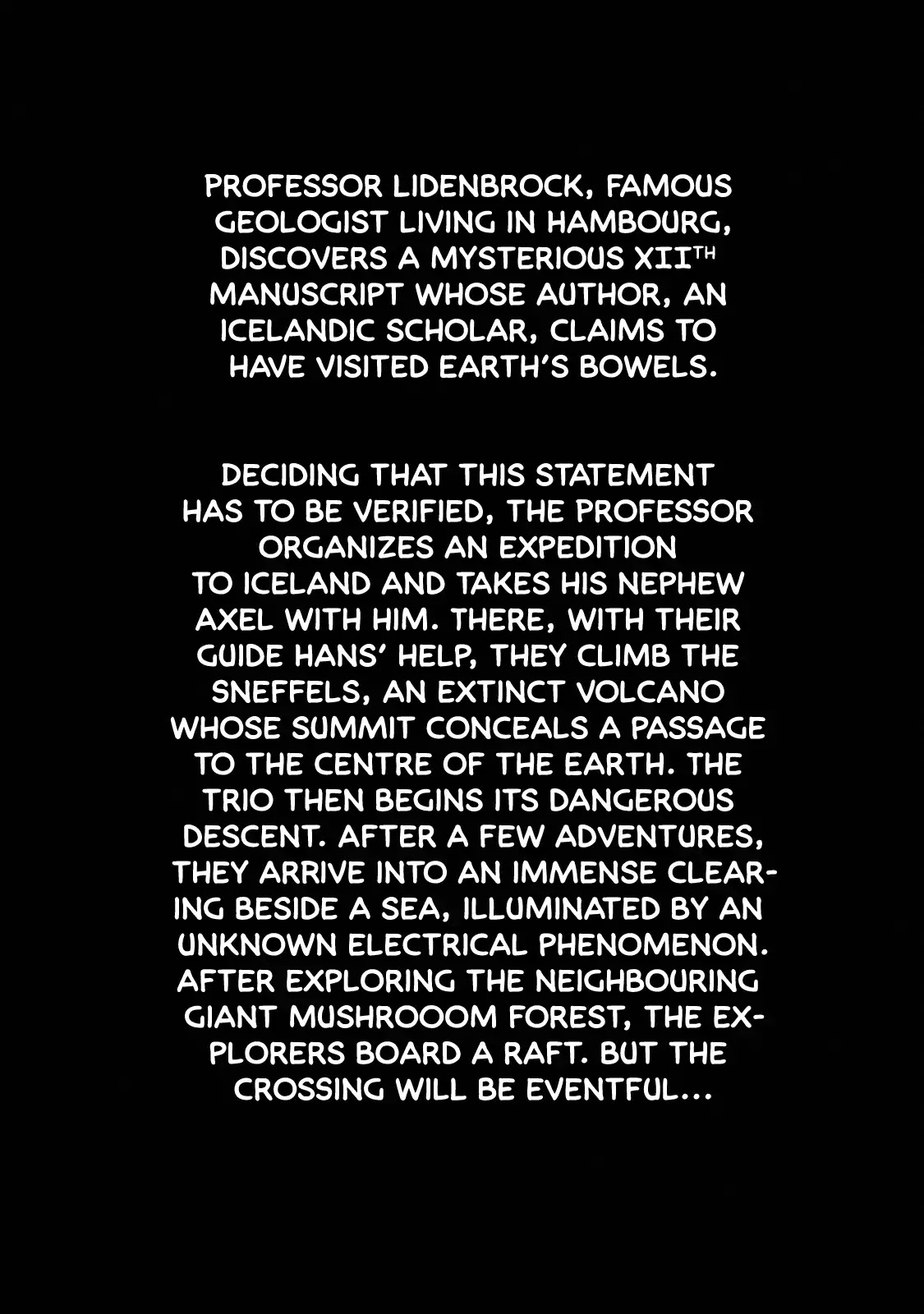 Journey to the Center of the Earth Chapter 13 page 4 - Chapter 13: Marine Monsters I