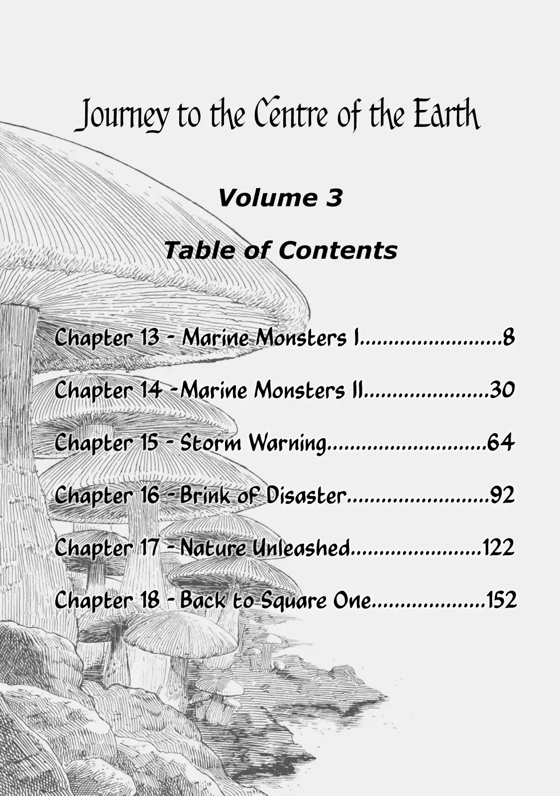Journey to the Center of the Earth Chapter 13 page 5 - Chapter 13: Marine Monsters I