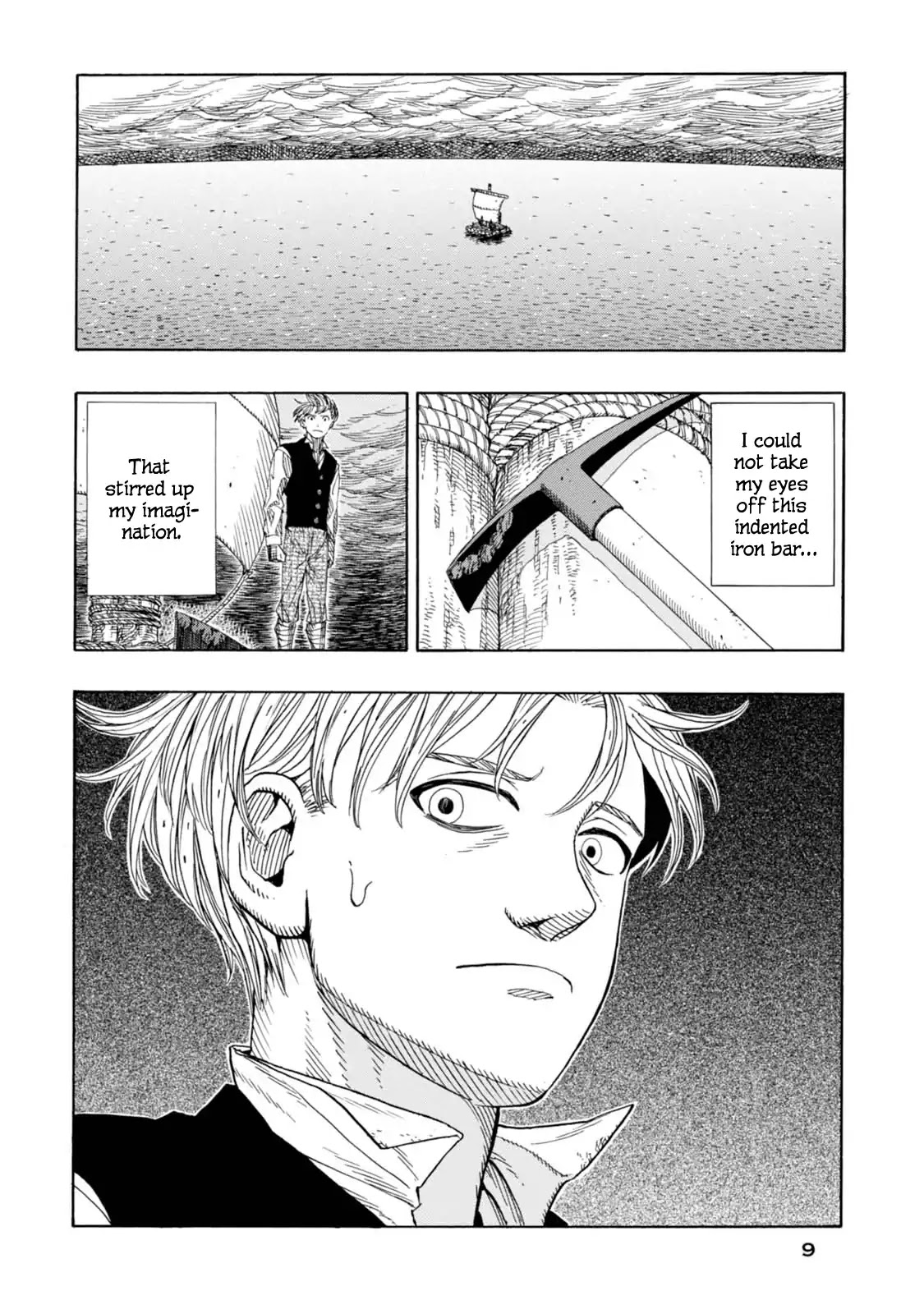 Journey to the Center of the Earth Chapter 13 page 7 - Chapter 13: Marine Monsters I