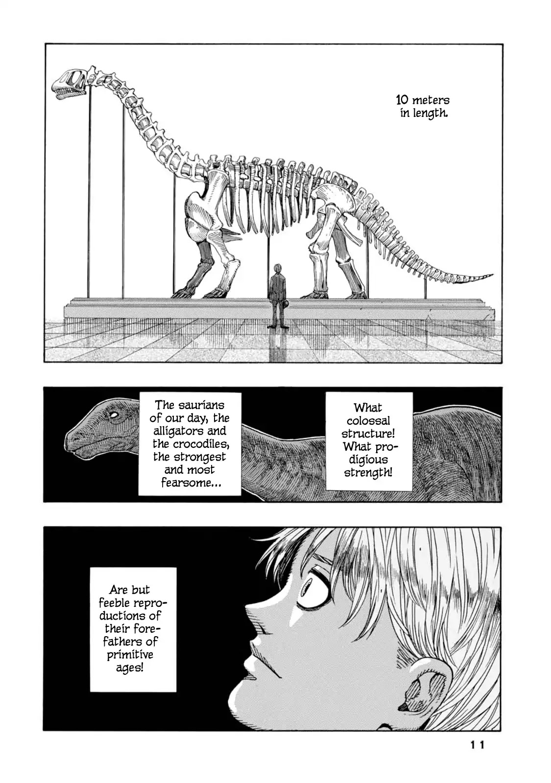 Journey to the Center of the Earth Chapter 13 page 9 - Chapter 13: Marine Monsters I