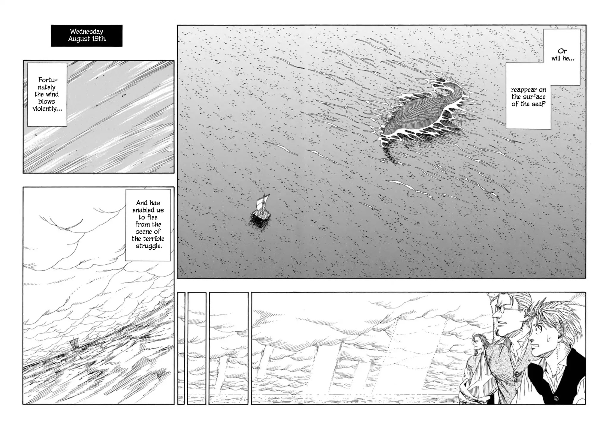 Journey to the Center of the Earth Chapter 14 page 15 - Chapter 14: Marine Monsters II