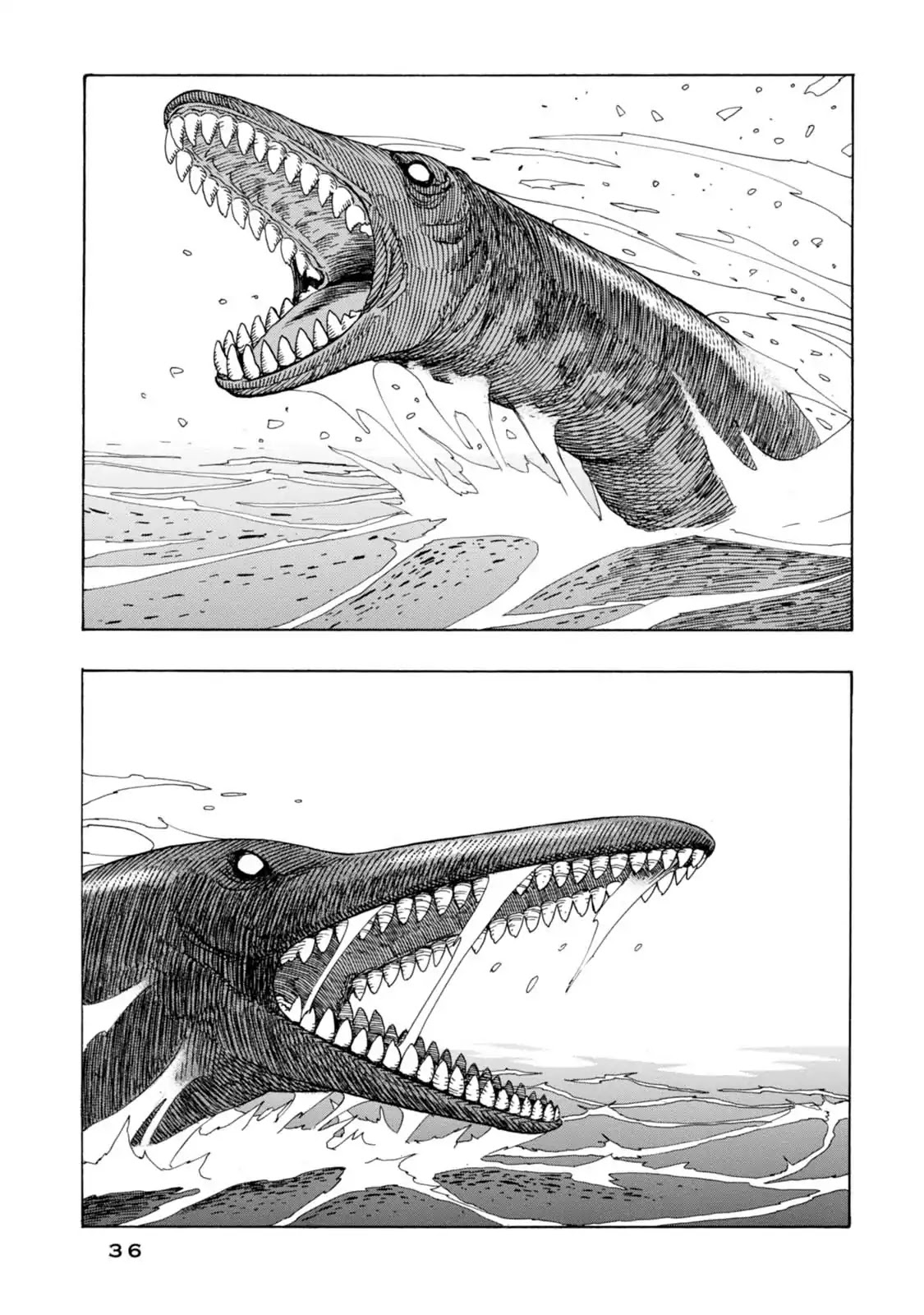 Journey to the Center of the Earth Chapter 14 page 6 - Chapter 14: Marine Monsters II