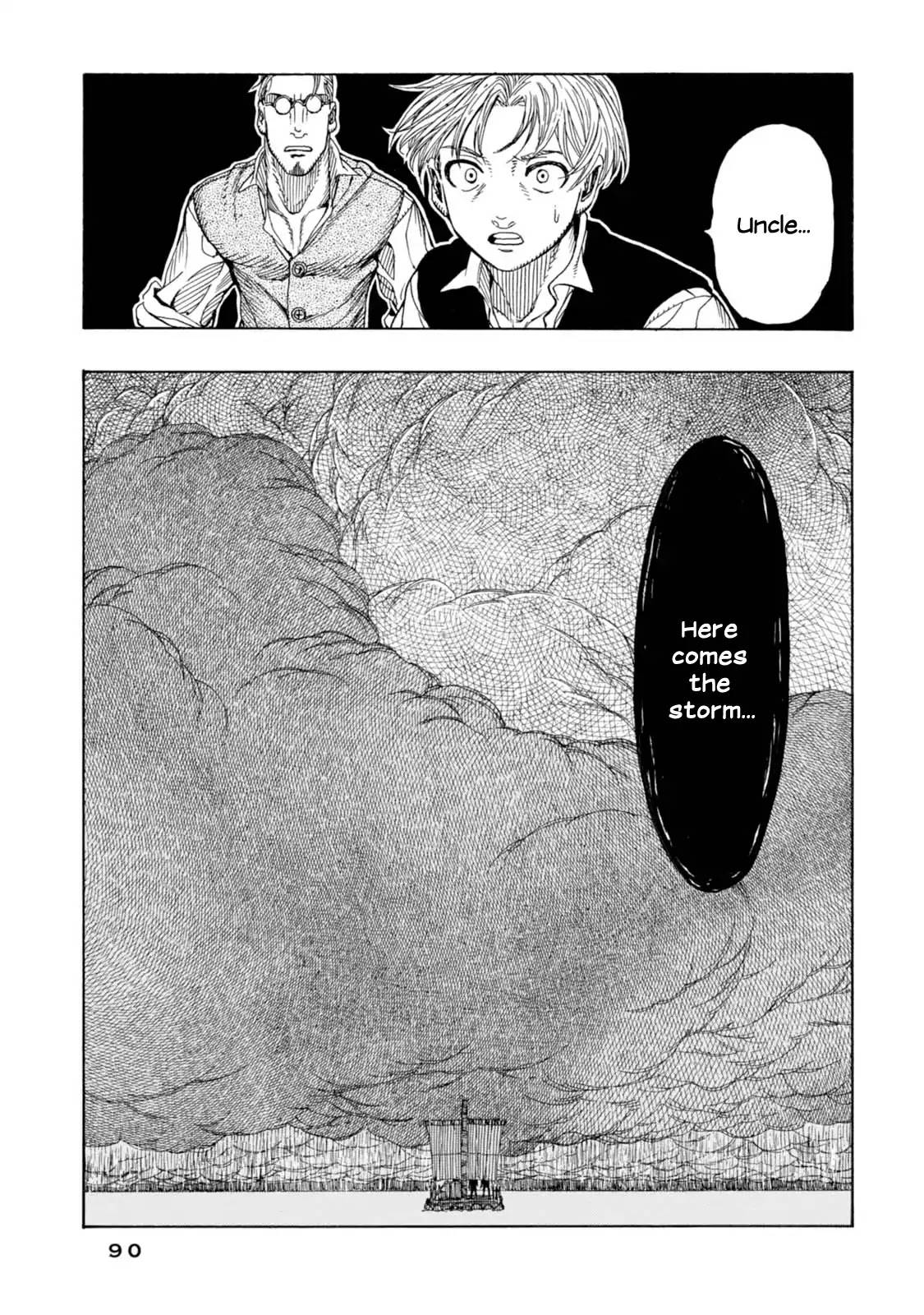 Journey to the Center of the Earth Chapter 15 page 26 - Chapter 15: Storm Warning