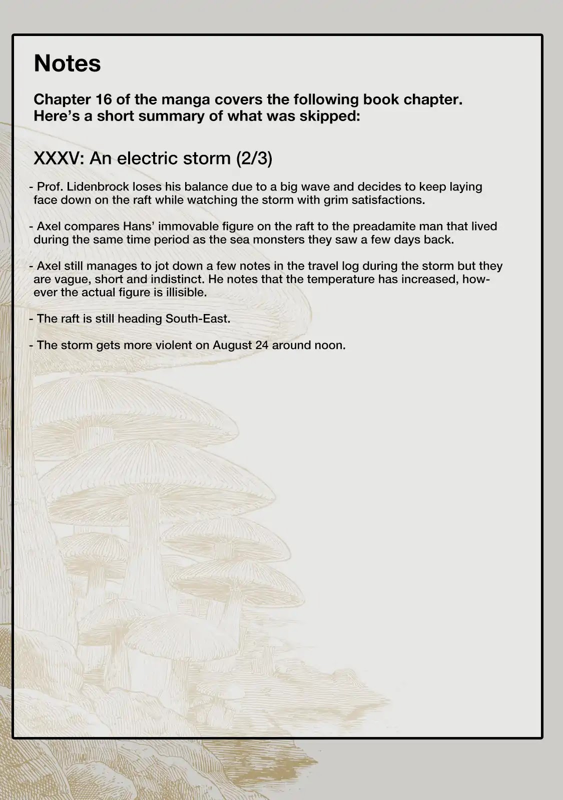 Journey to the Center of the Earth Chapter 16 page 27 - Chapter 16: Brink of Disaster