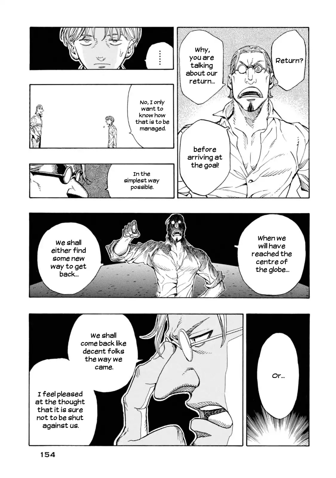 Journey to the Center of the Earth Chapter 18 page 3 - Chapter 18: Back to Square One