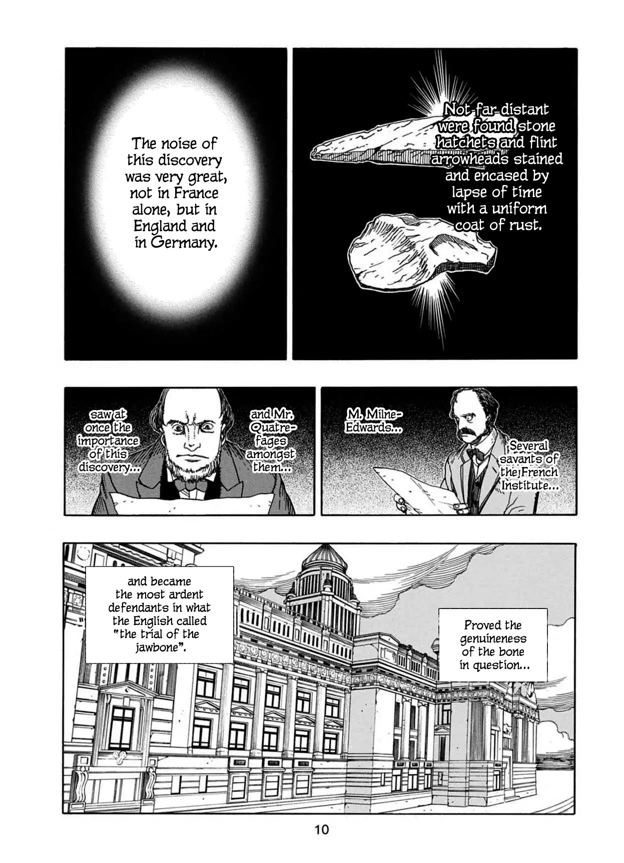 Journey to the Center of the Earth Chapter 19 page 10 - Chapter 19: Discovery After Discovery