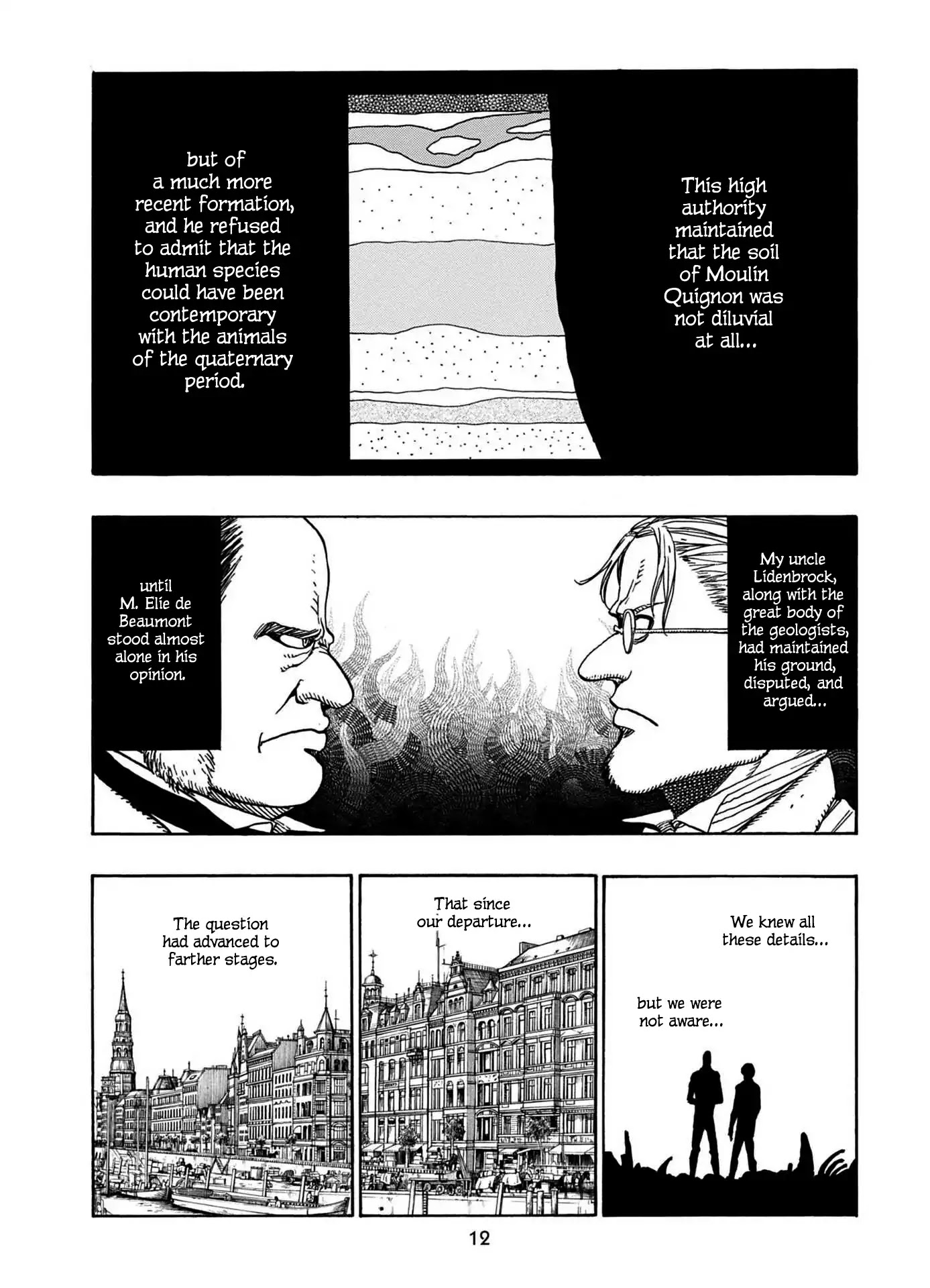 Journey to the Center of the Earth Chapter 19 page 12 - Chapter 19: Discovery After Discovery