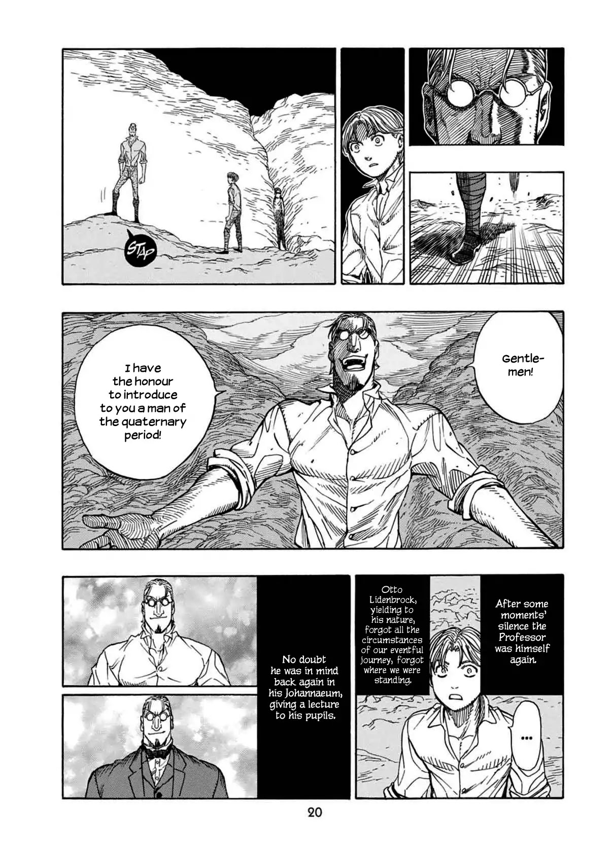 Journey to the Center of the Earth Chapter 19 page 20 - Chapter 19: Discovery After Discovery