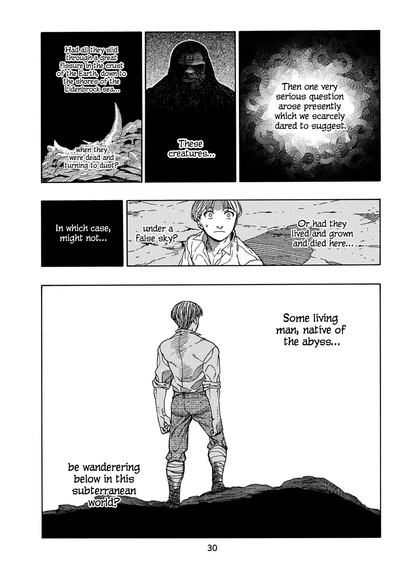Journey to the Center of the Earth Chapter 19 page 30 - Chapter 19: Discovery After Discovery
