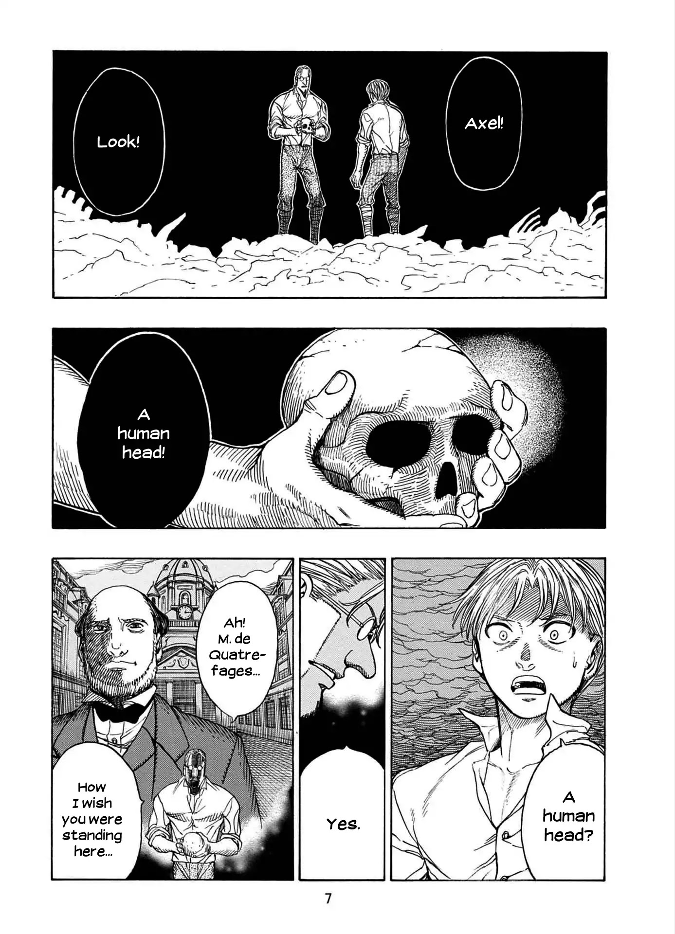 Journey to the Center of the Earth Chapter 19 page 7 - Chapter 19: Discovery After Discovery
