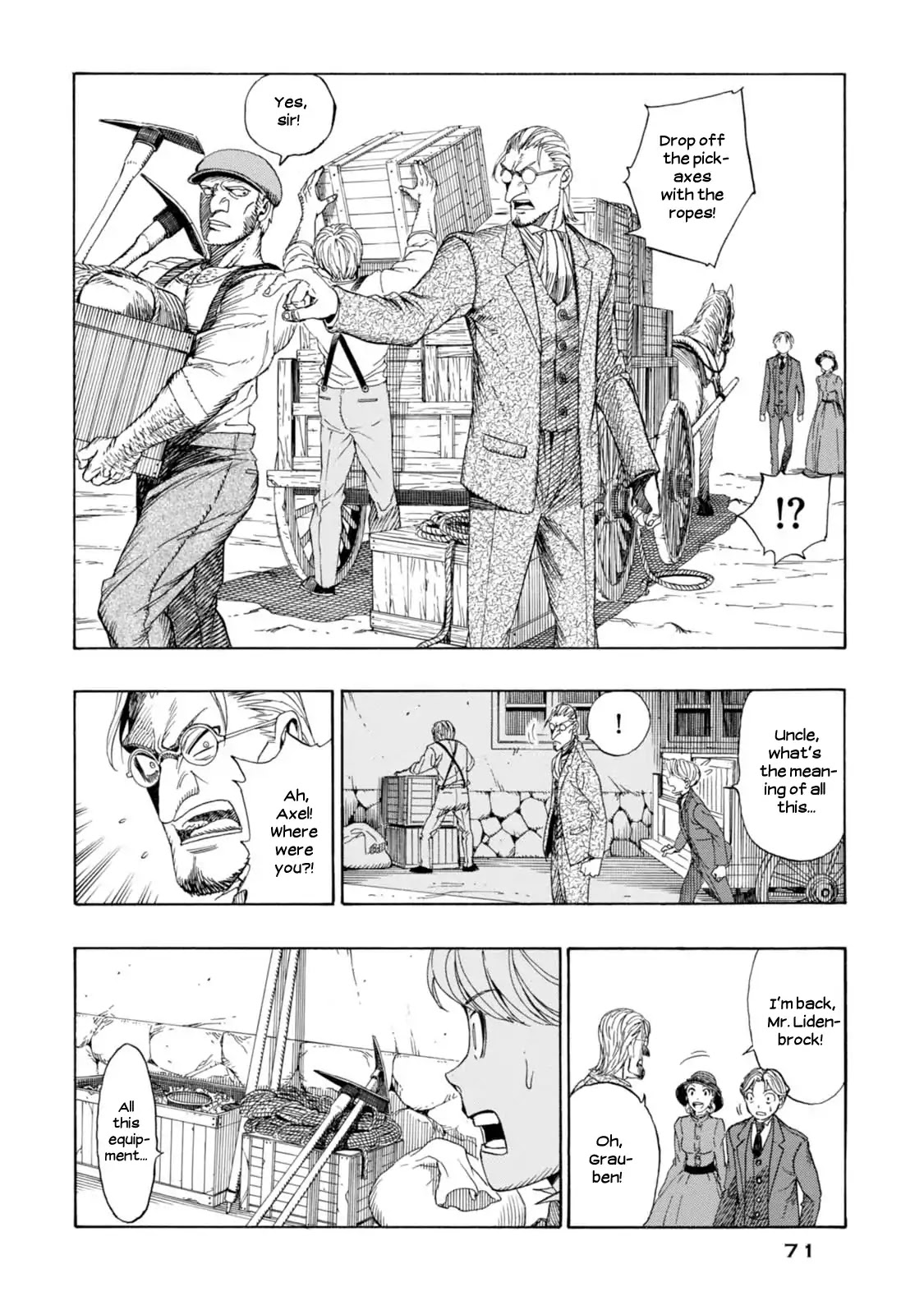 Journey to the Center of the Earth Chapter 2 page 14 - Chapter 2: Departure
