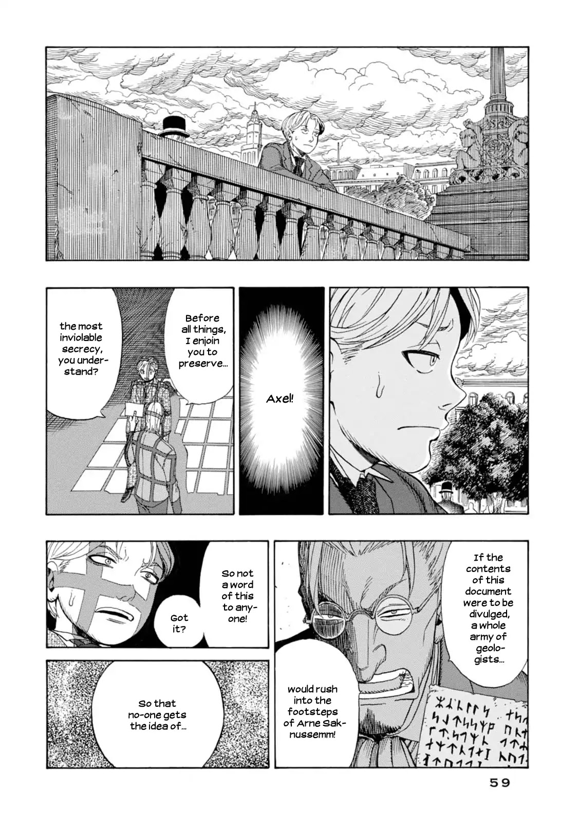 Journey to the Center of the Earth Chapter 2 page 2 - Chapter 2: Departure