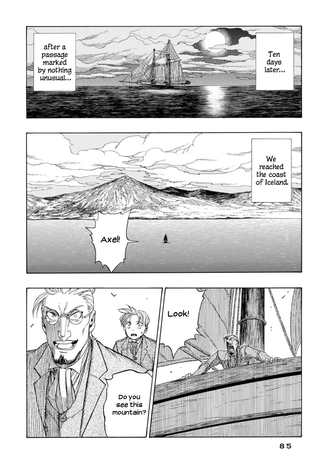 Journey to the Center of the Earth Chapter 2 page 28 - Chapter 2: Departure
