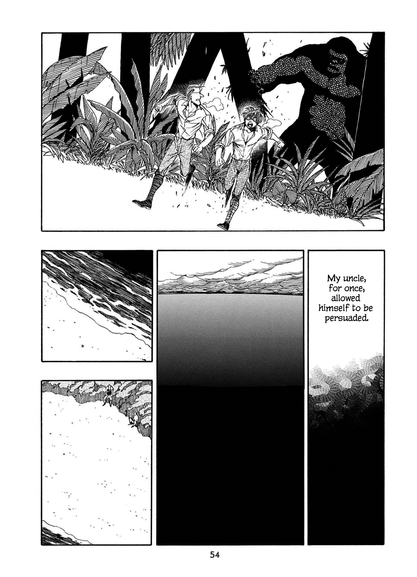 Journey to the Center of the Earth Chapter 20 page 21 - Chapter 20: Unlikely Meeting