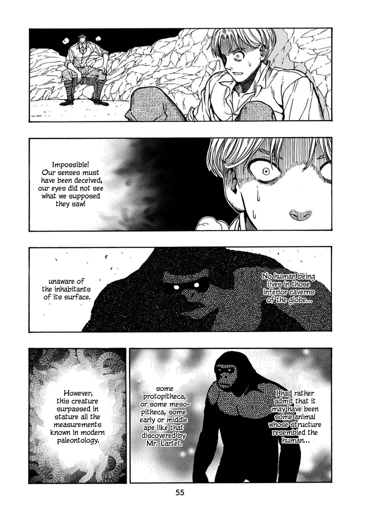 Journey to the Center of the Earth Chapter 20 page 22 - Chapter 20: Unlikely Meeting