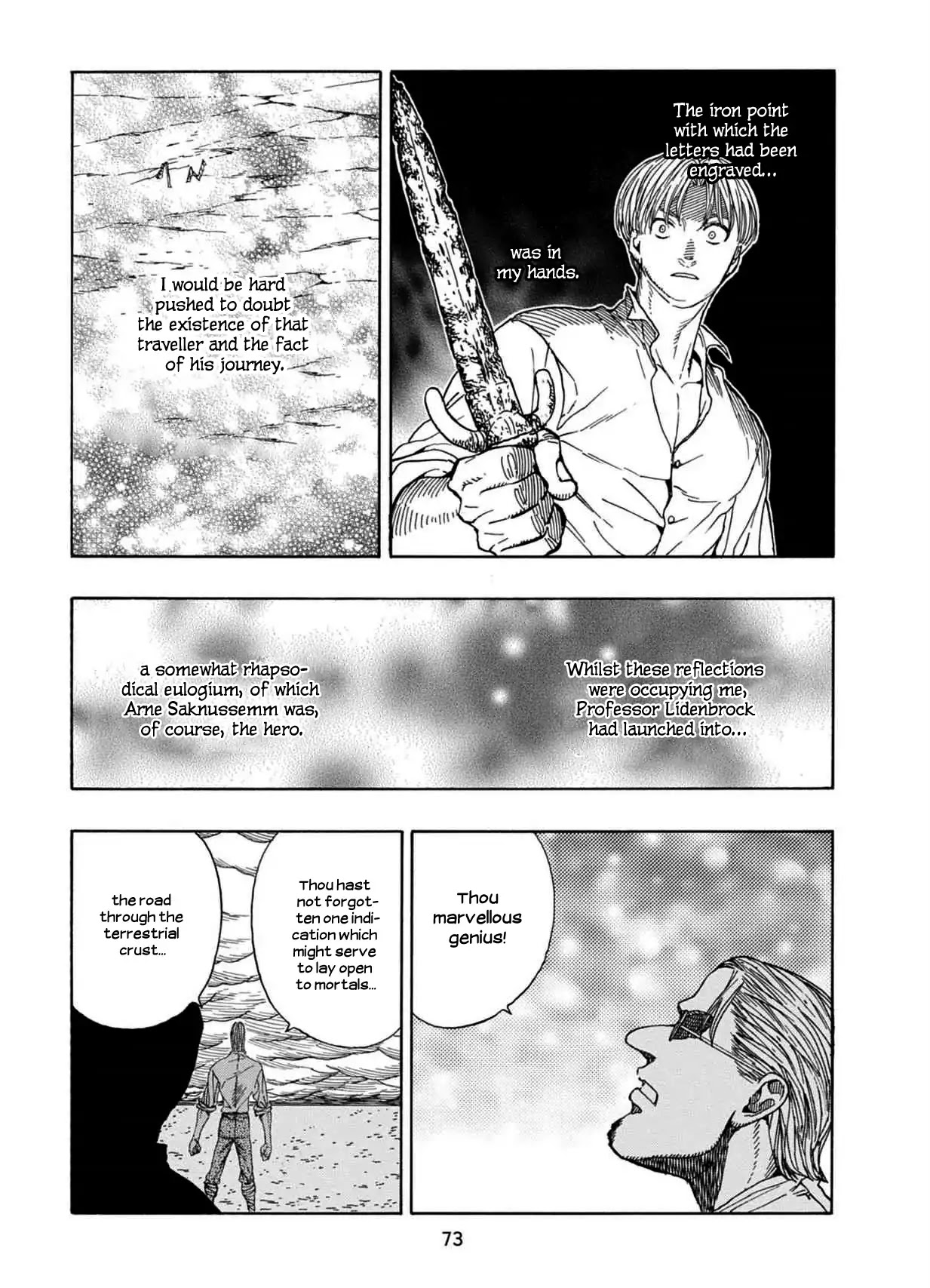 Journey to the Center of the Earth Chapter 21 page 16 - Chapter 21: Mysterious Dagger