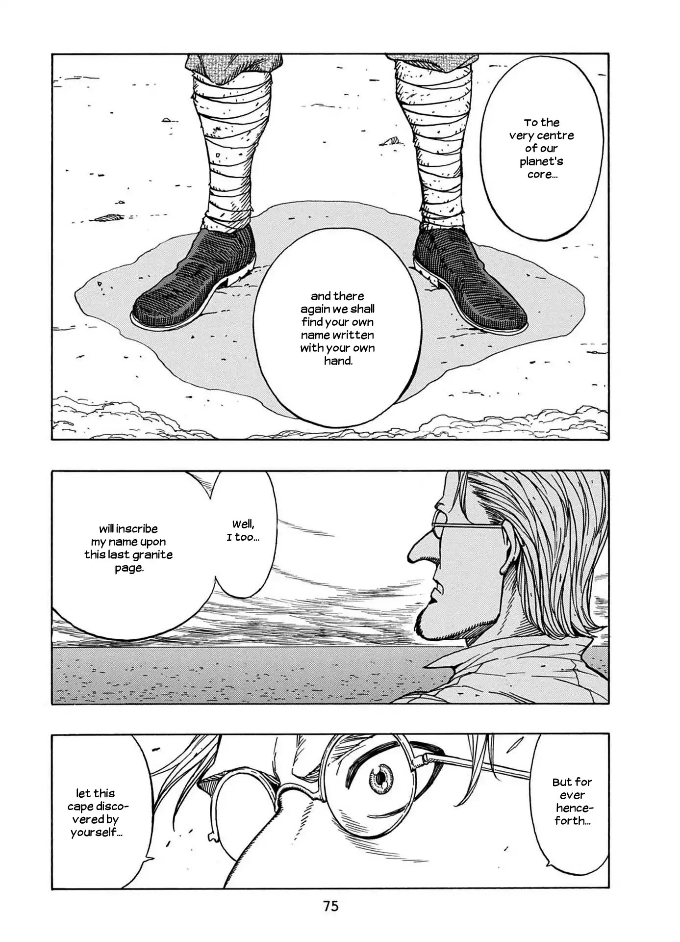 Journey to the Center of the Earth Chapter 21 page 18 - Chapter 21: Mysterious Dagger