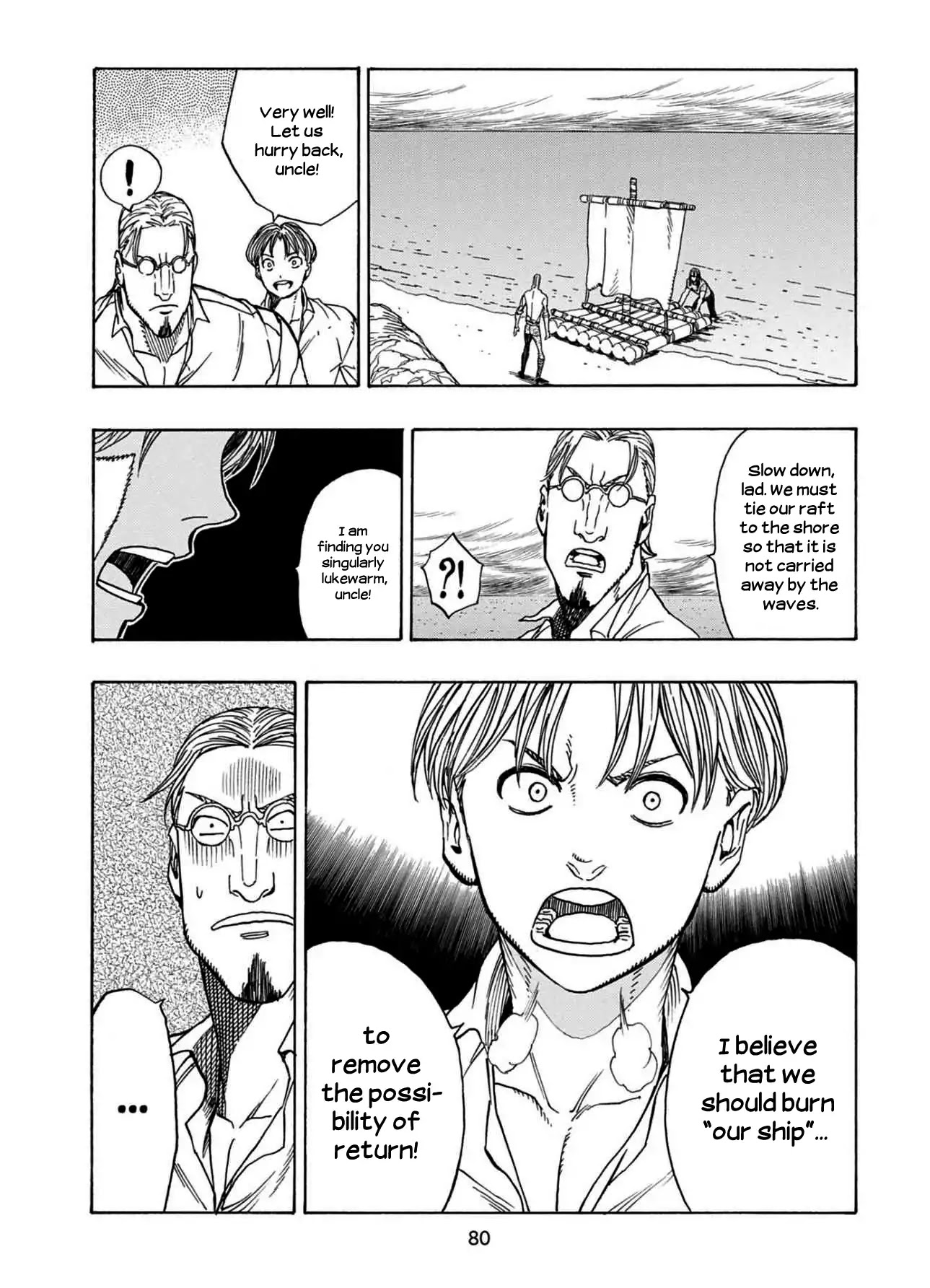 Journey to the Center of the Earth Chapter 21 page 23 - Chapter 21: Mysterious Dagger