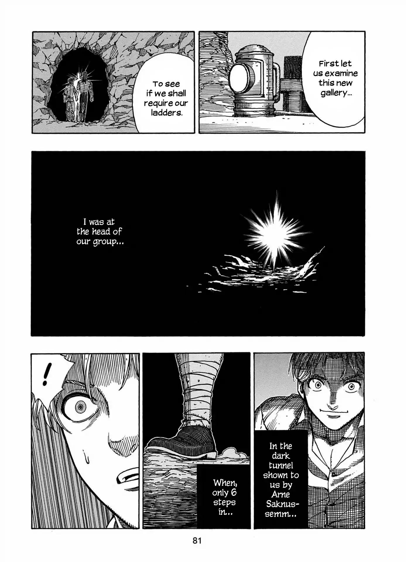 Journey to the Center of the Earth Chapter 21 page 24 - Chapter 21: Mysterious Dagger