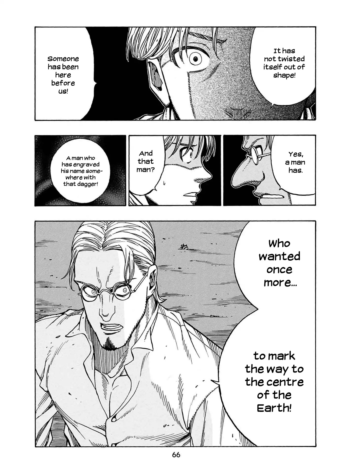 Journey to the Center of the Earth Chapter 21 page 9 - Chapter 21: Mysterious Dagger