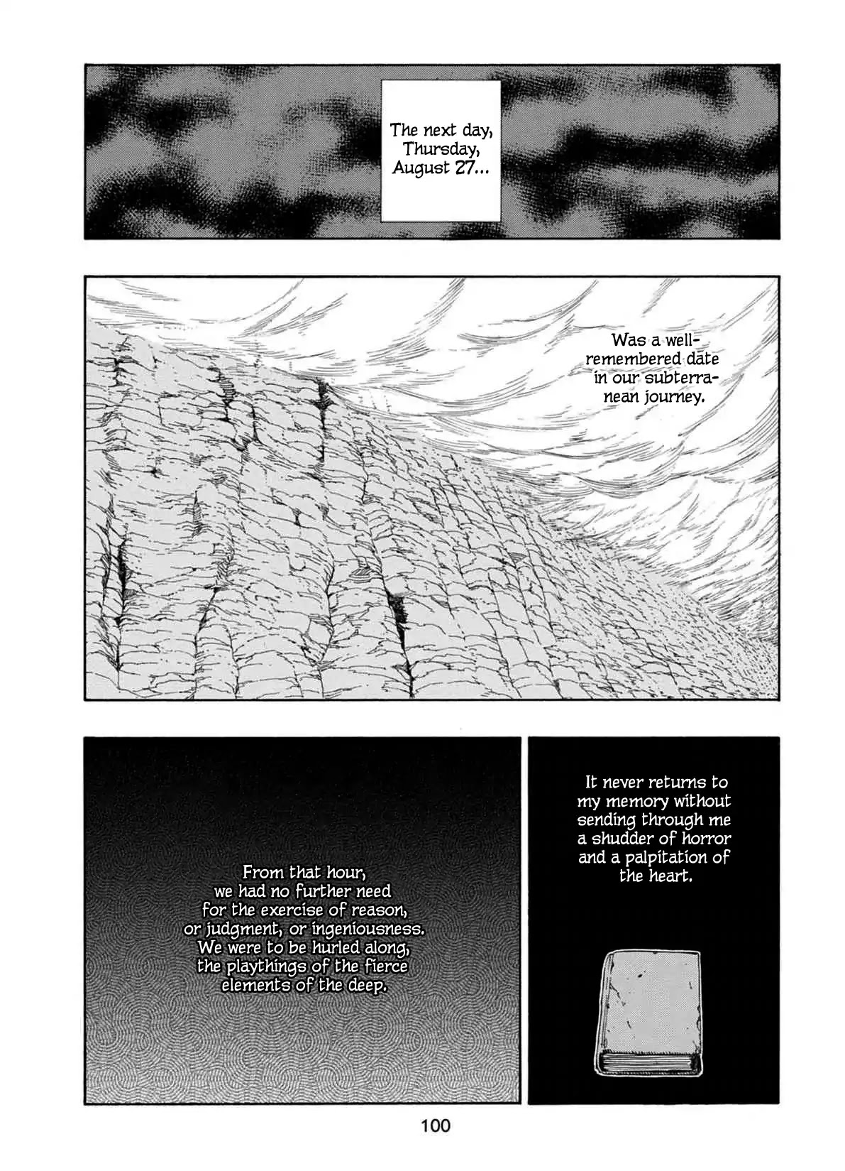 Journey to the Center of the Earth Chapter 22 page 17 - Chapter 22: Beyond the Obstacle