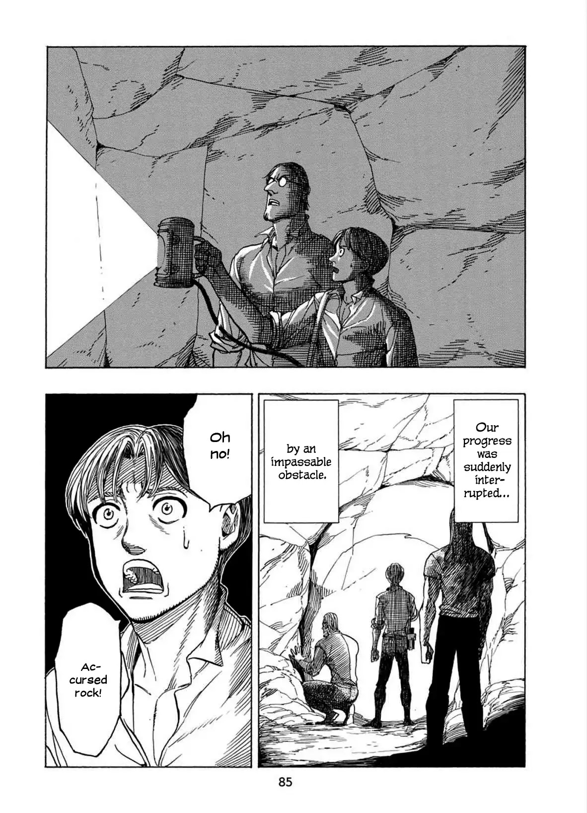 Journey to the Center of the Earth Chapter 22 page 2 - Chapter 22: Beyond the Obstacle