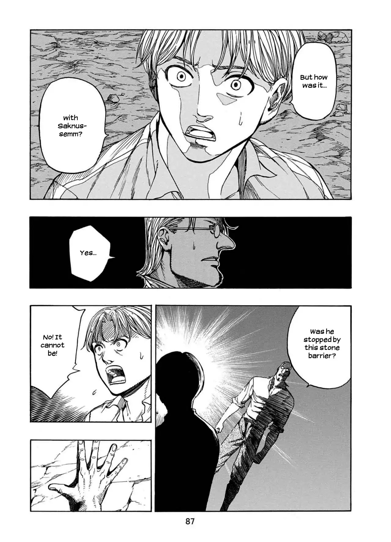 Journey to the Center of the Earth Chapter 22 page 4 - Chapter 22: Beyond the Obstacle