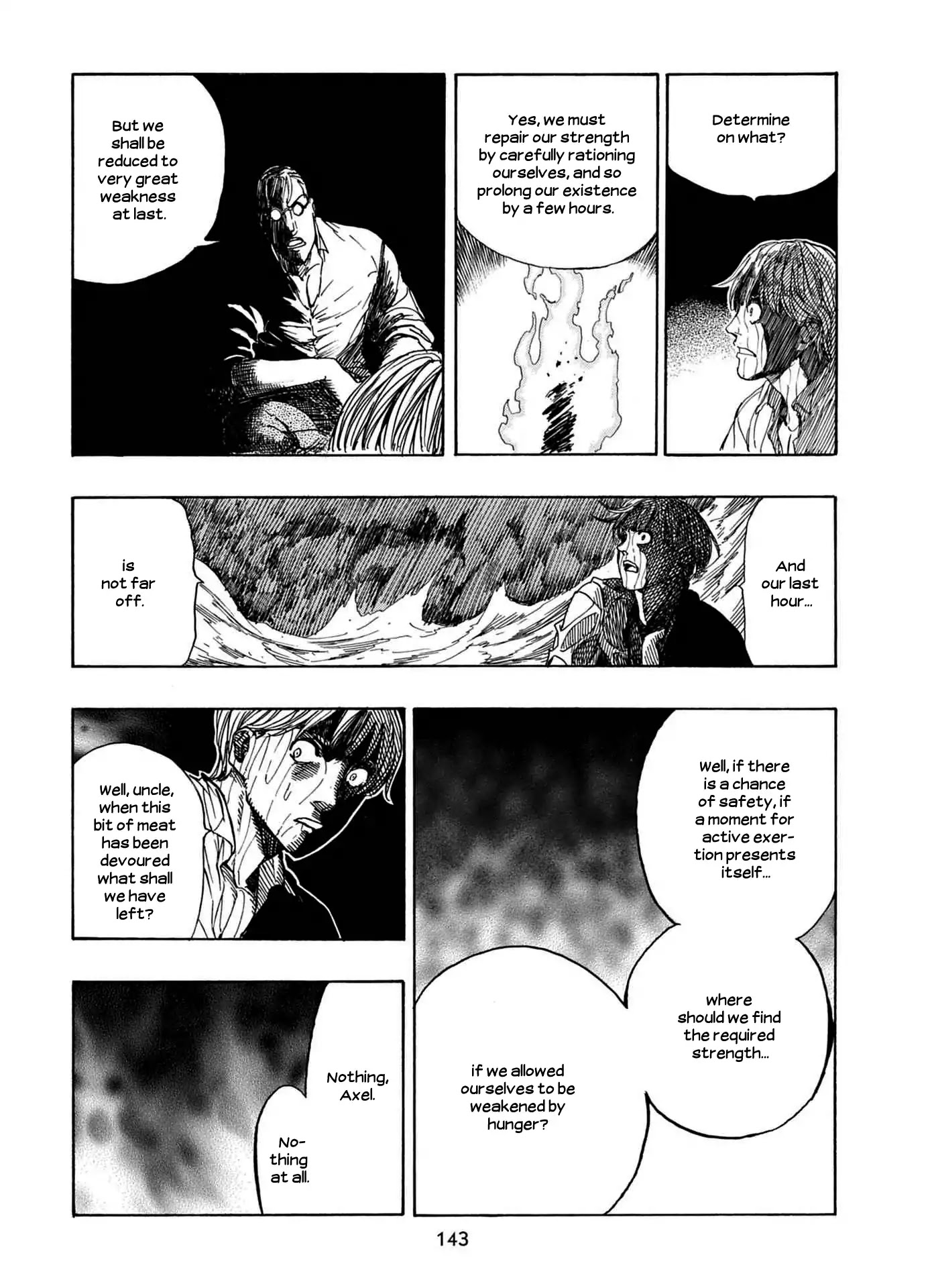 Journey to the Center of the Earth Chapter 23 page 27 - Chapter 23: Last Supper
