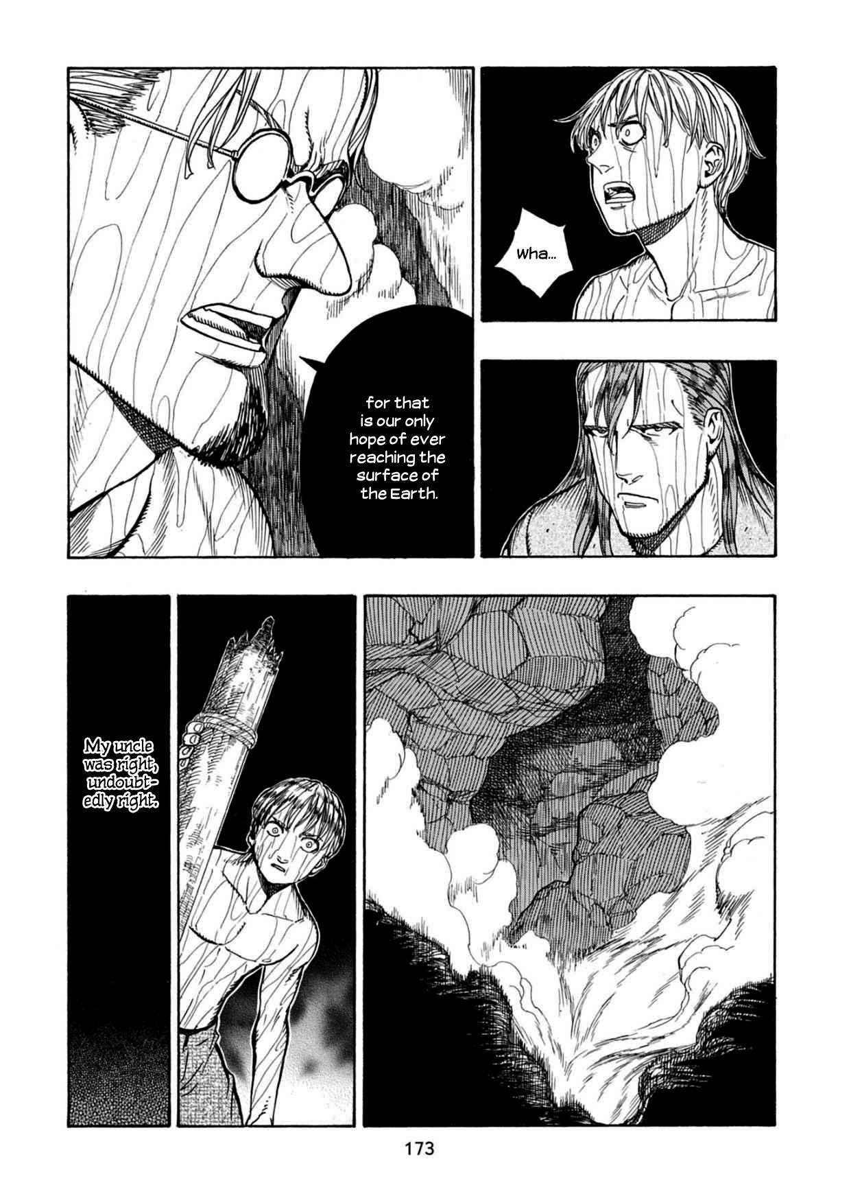 Journey to the Center of the Earth Chapter 24 page 22 - Chapter 24: Lava Road