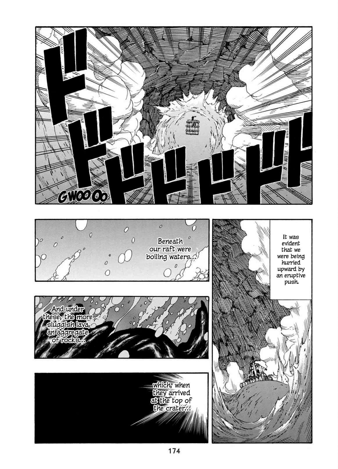Journey to the Center of the Earth Chapter 24 page 23 - Chapter 24: Lava Road