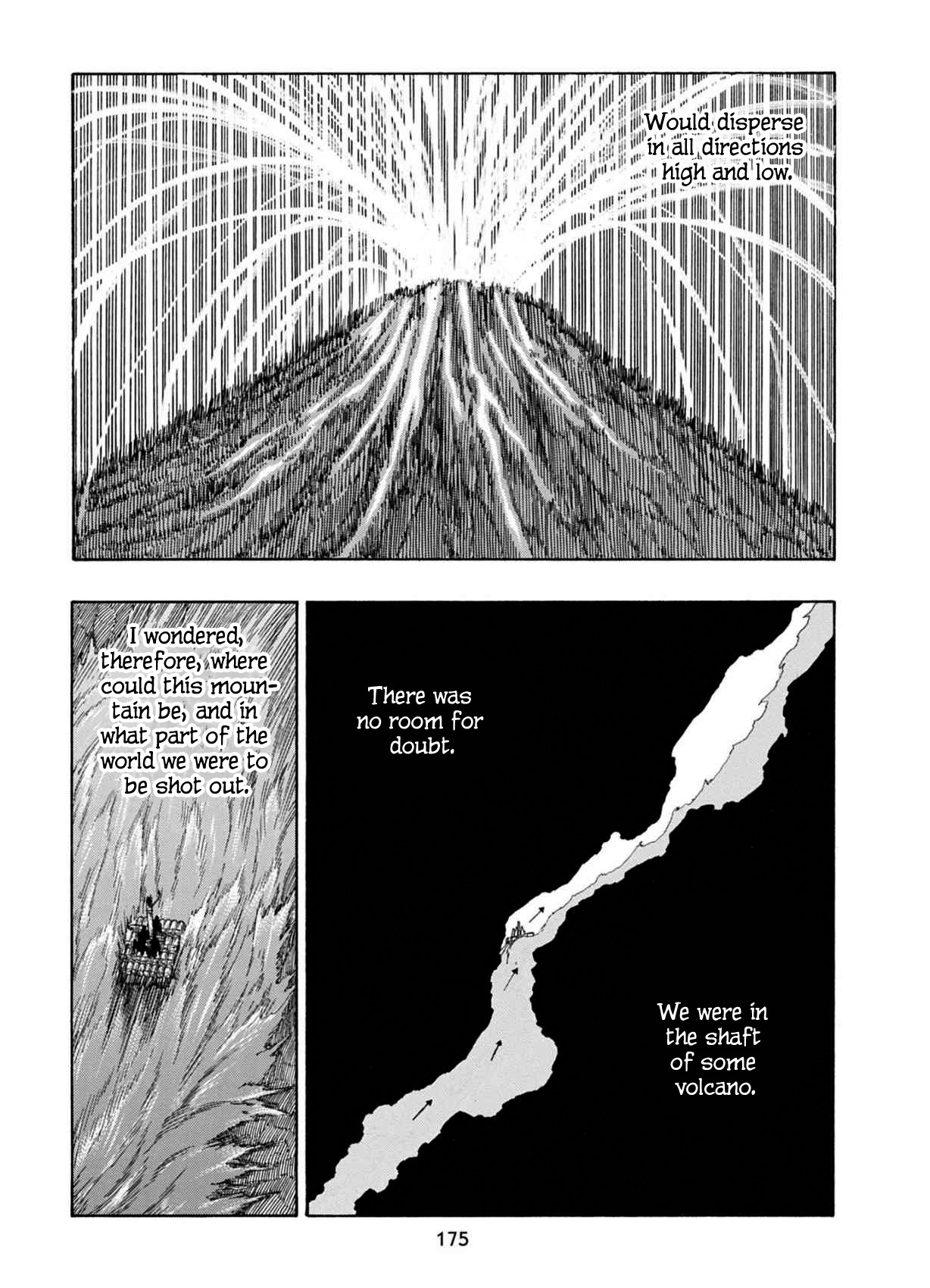 Journey to the Center of the Earth Chapter 24 page 24 - Chapter 24: Lava Road