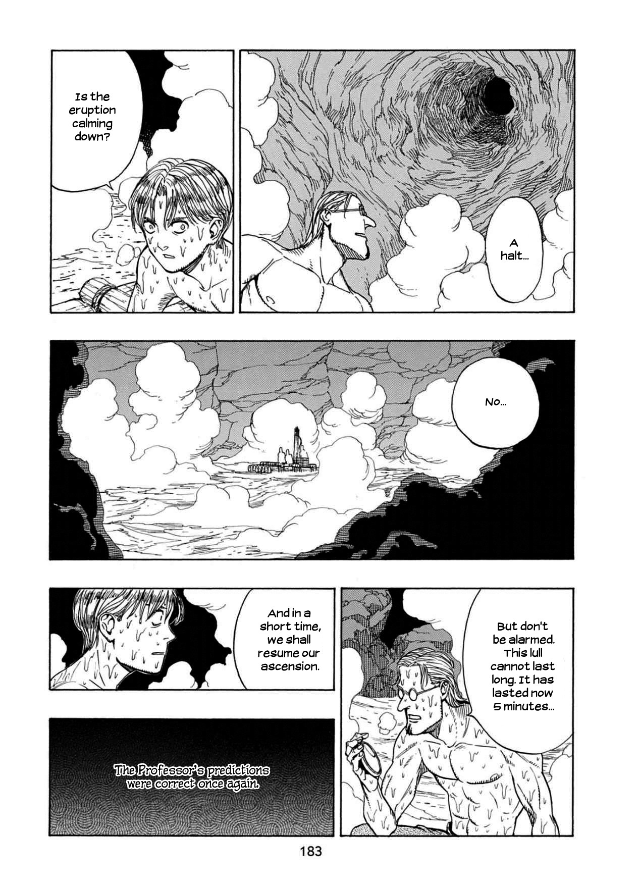 Journey to the Center of the Earth Chapter 24 page 32 - Chapter 24: Lava Road