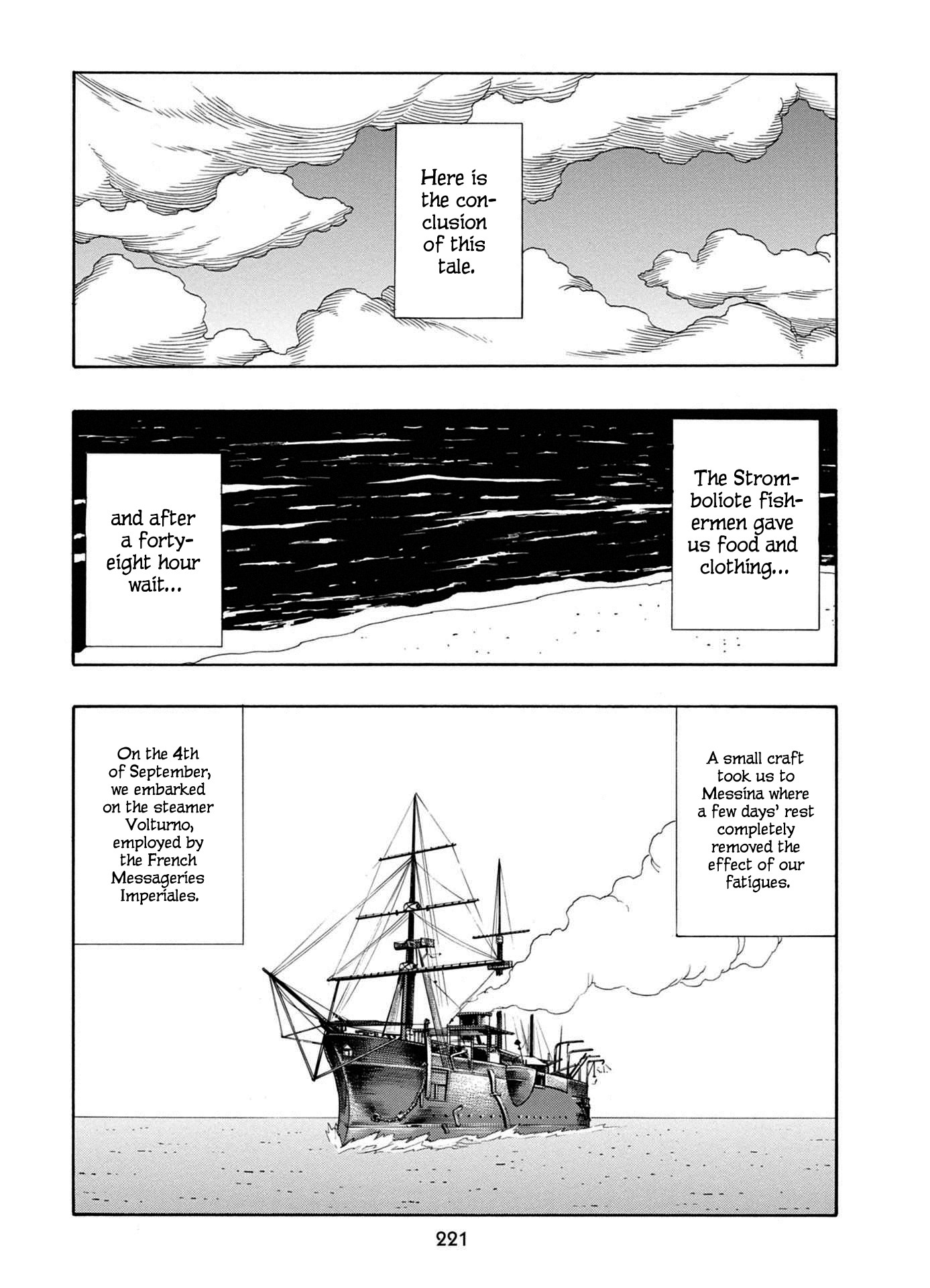 Journey to the Center of the Earth Chapter 25 page 28 - Chapter 25: Journey's Conclusion [END]
