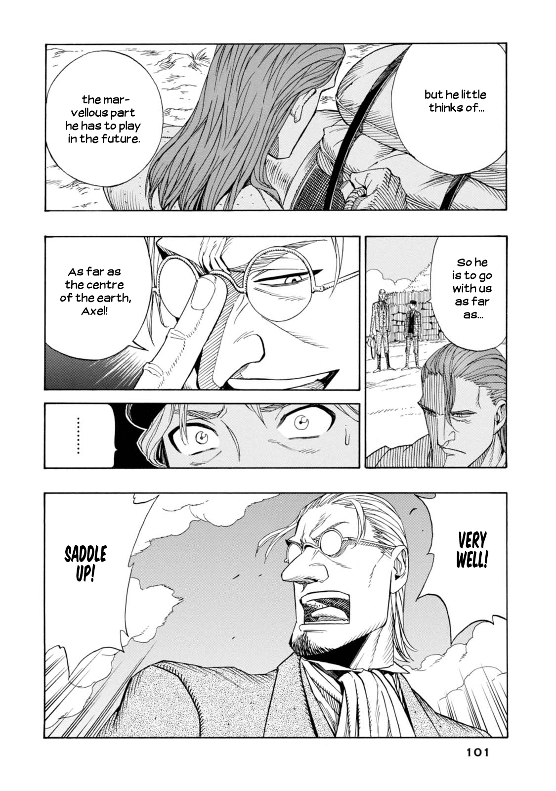 Journey to the Center of the Earth Chapter 3 page 14 - Chapter 3: Our Guide Hans