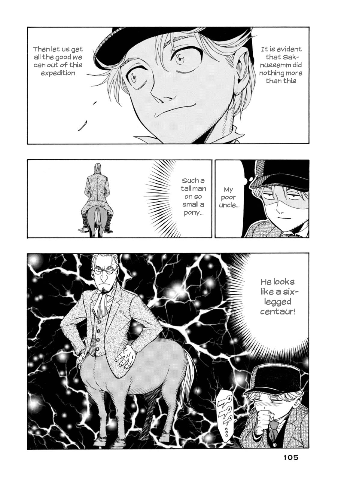 Journey to the Center of the Earth Chapter 3 page 18 - Chapter 3: Our Guide Hans