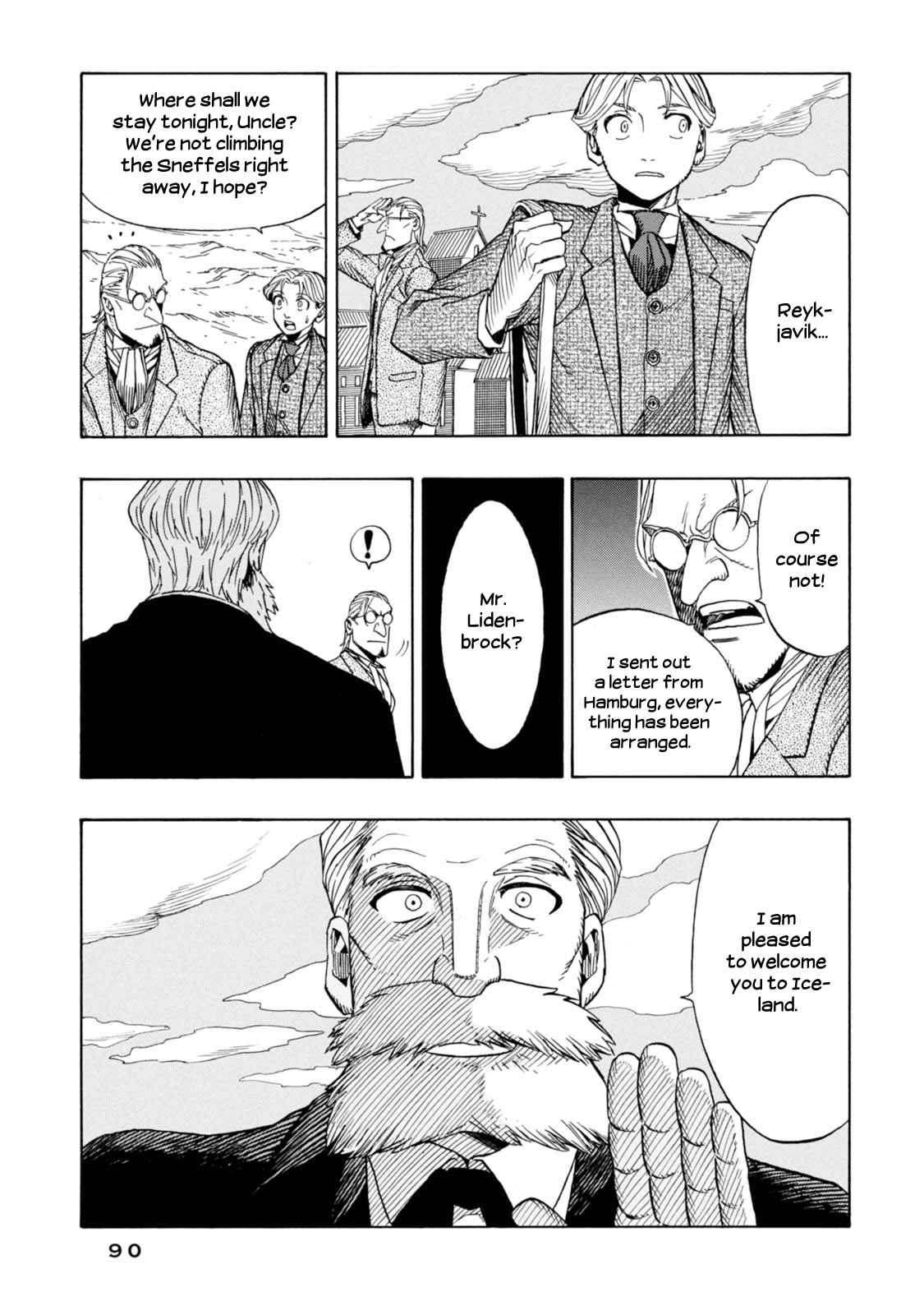 Journey to the Center of the Earth Chapter 3 page 3 - Chapter 3: Our Guide Hans