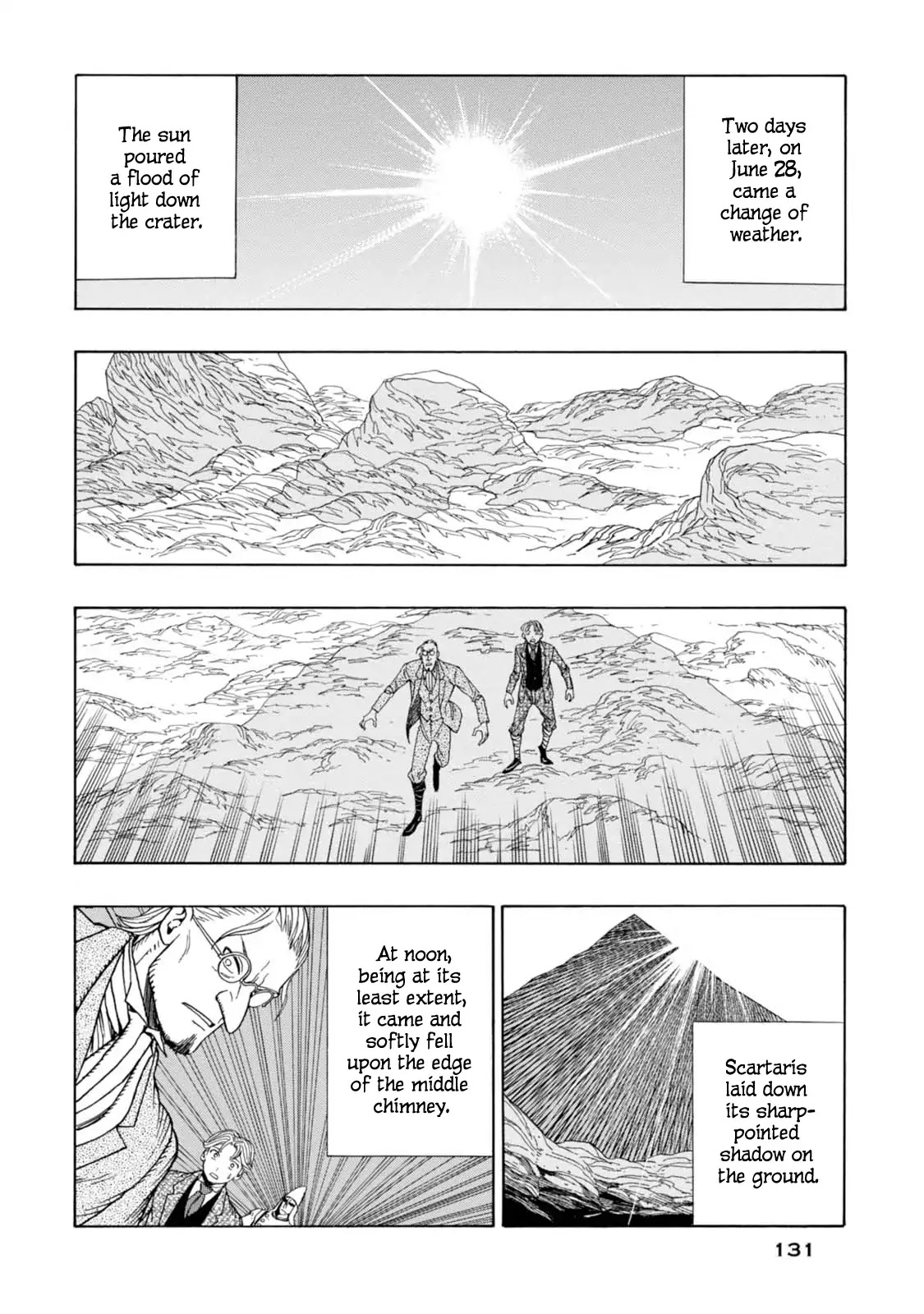 Journey to the Center of the Earth Chapter 4 page 10 - Chapter 4: Descent