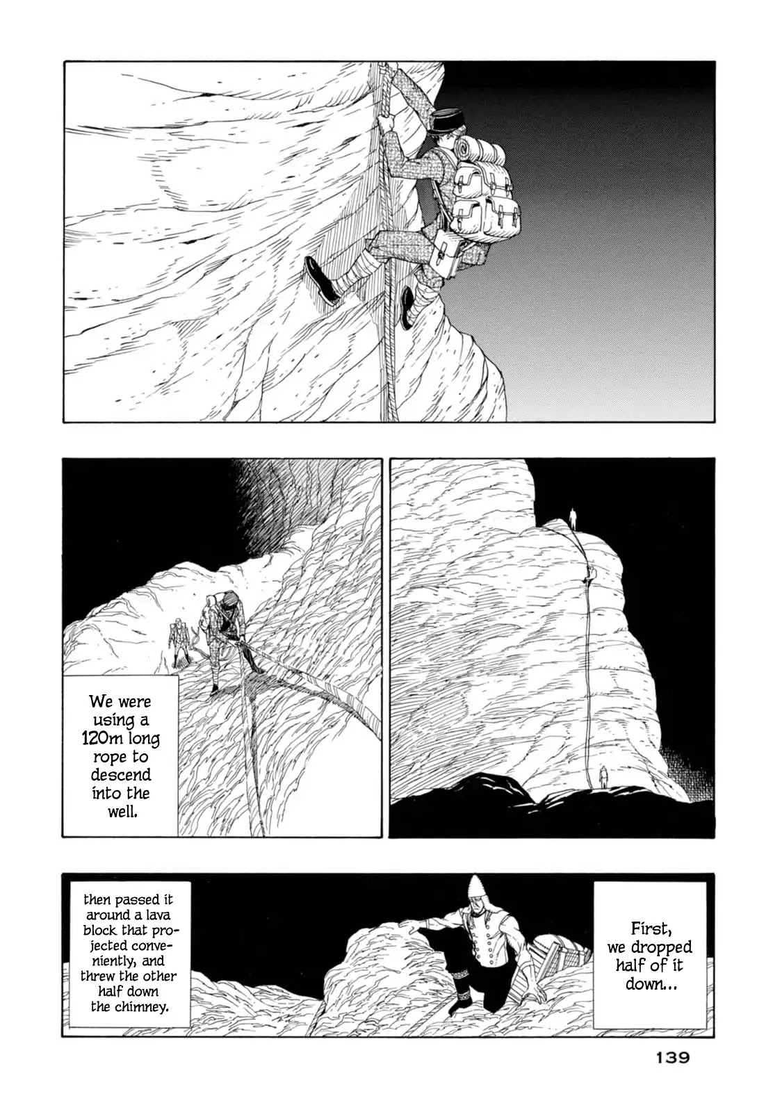 Journey to the Center of the Earth Chapter 4 page 18 - Chapter 4: Descent