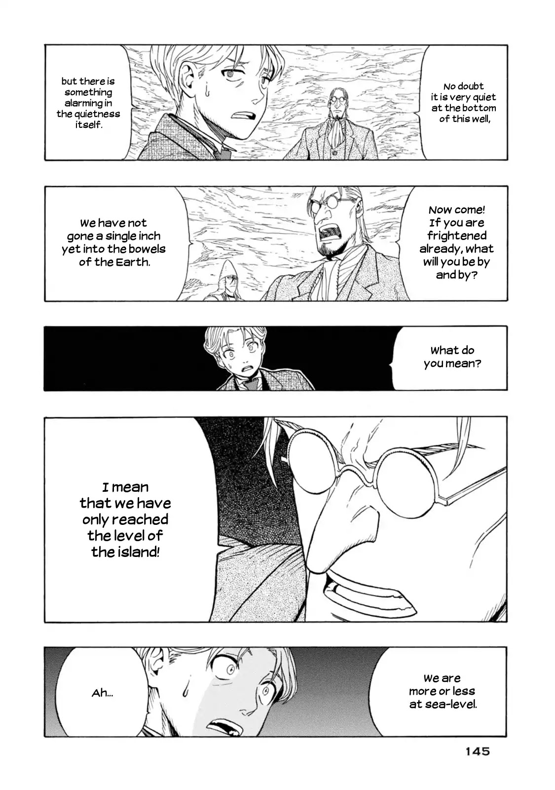 Journey to the Center of the Earth Chapter 4 page 24 - Chapter 4: Descent