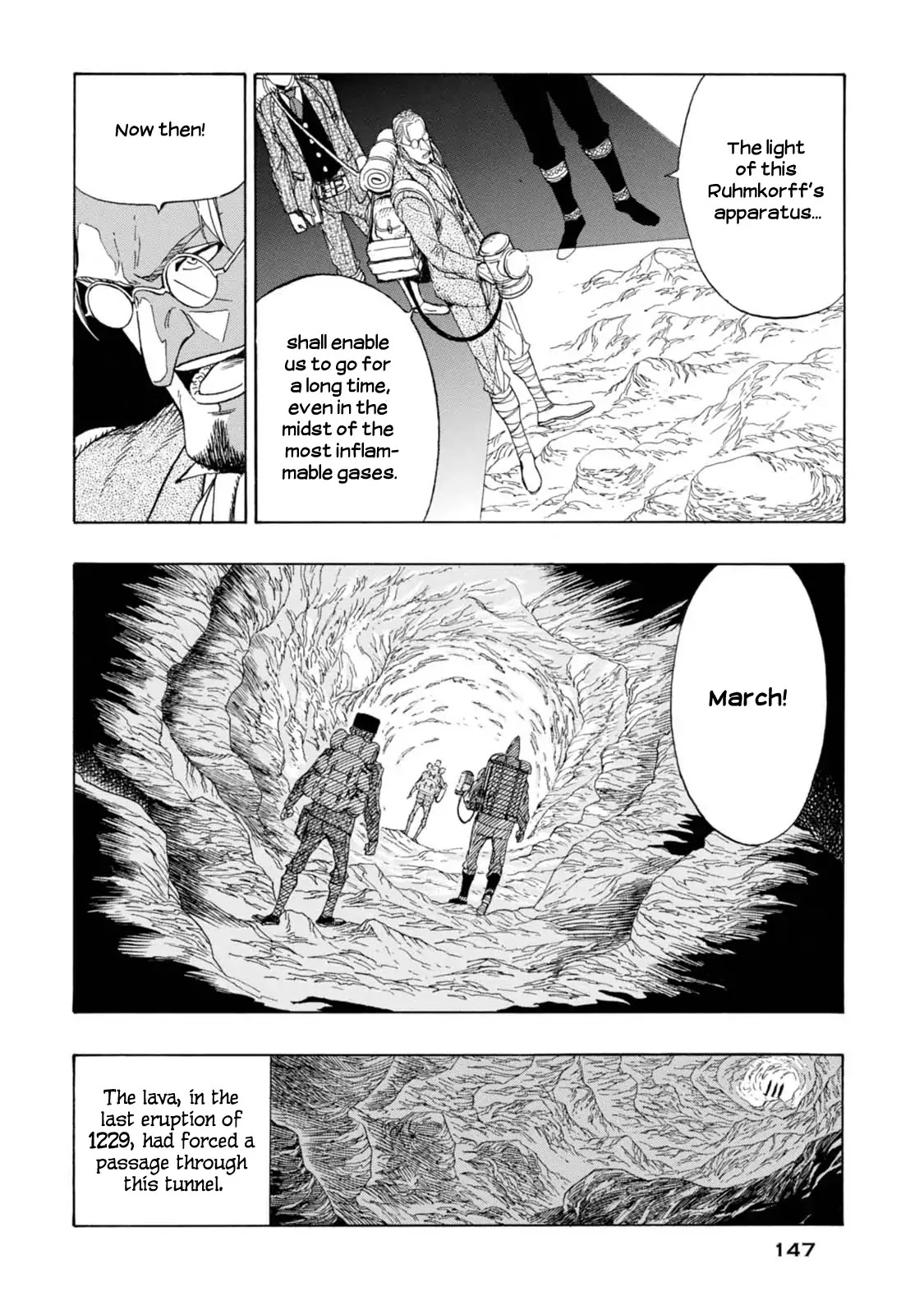 Journey to the Center of the Earth Chapter 4 page 26 - Chapter 4: Descent